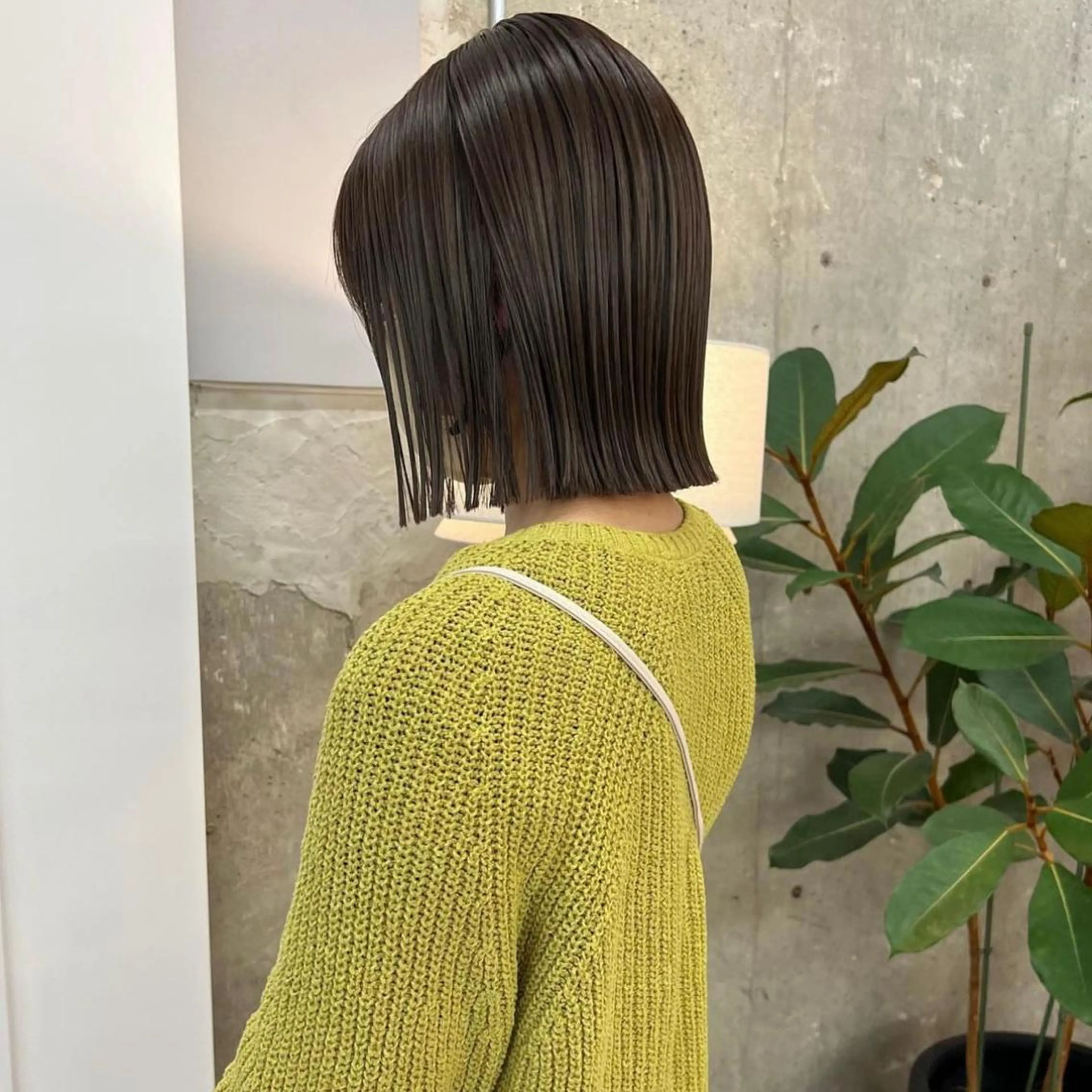 ショート カラー ベージュカラー オリーブベージュ noe所属・ボブ/艶髪/栄/ 名古屋/COCOのヘアスタイル