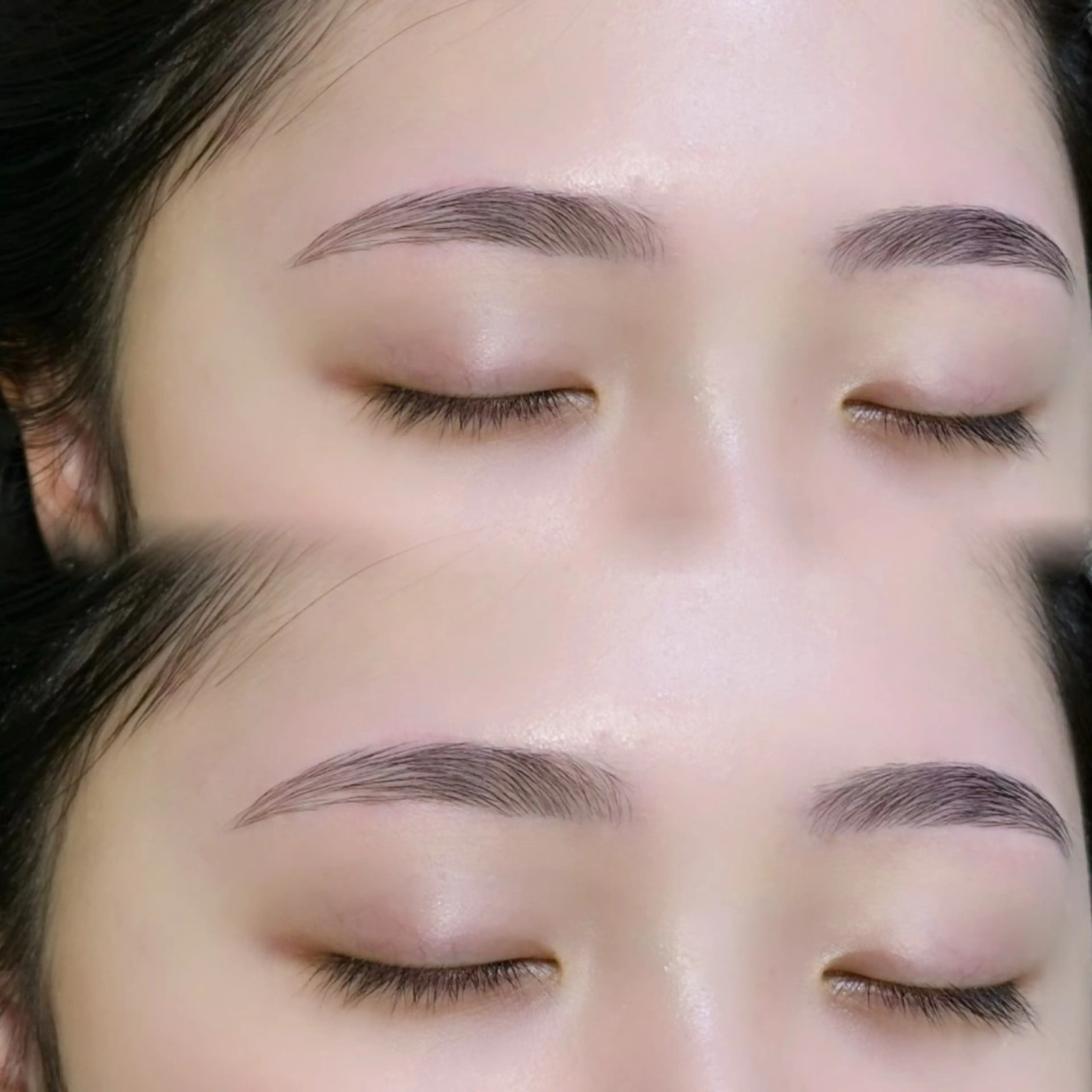 美眉スタイリング(眉毛wax/メイク込)➕まつ毛パーマ(高濃度美容液付)の写真