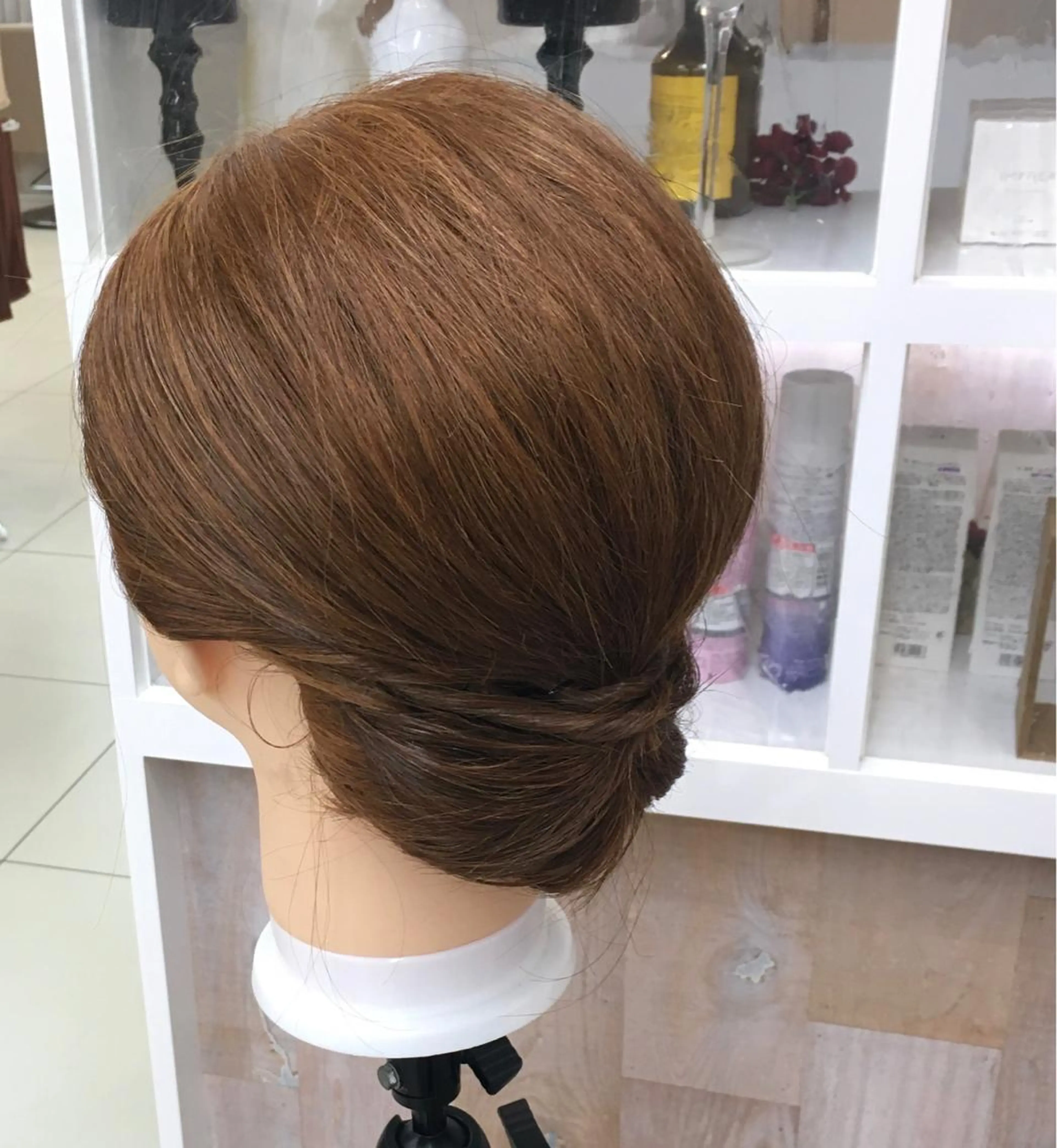 ミディアム ヘアアレンジ 着物ヘア クリスタルマジック hair & eyeのヘアスタイル