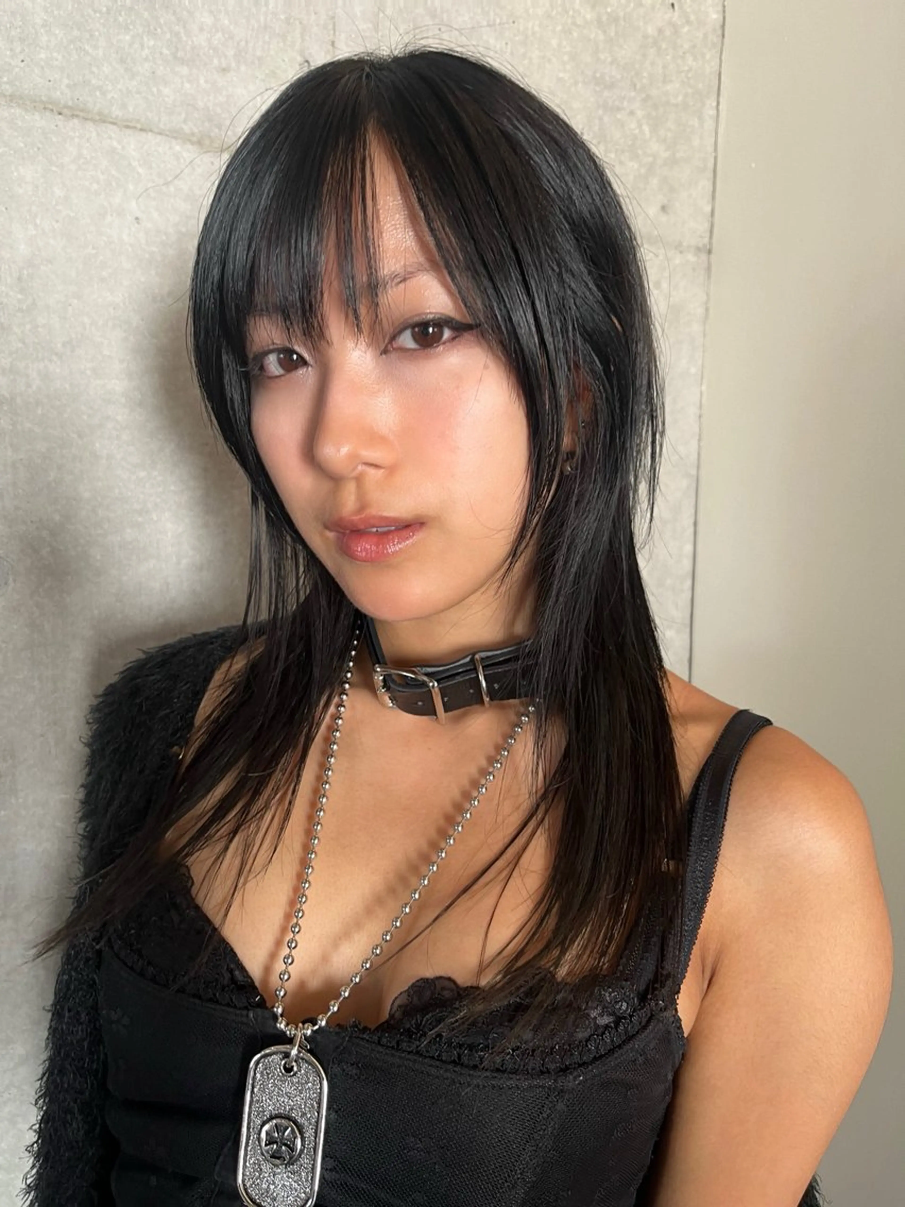 セミロング レイヤーカット シャギー ウルフカット レイヤーカット\ウル フ　chinatsuのヘアスタイル