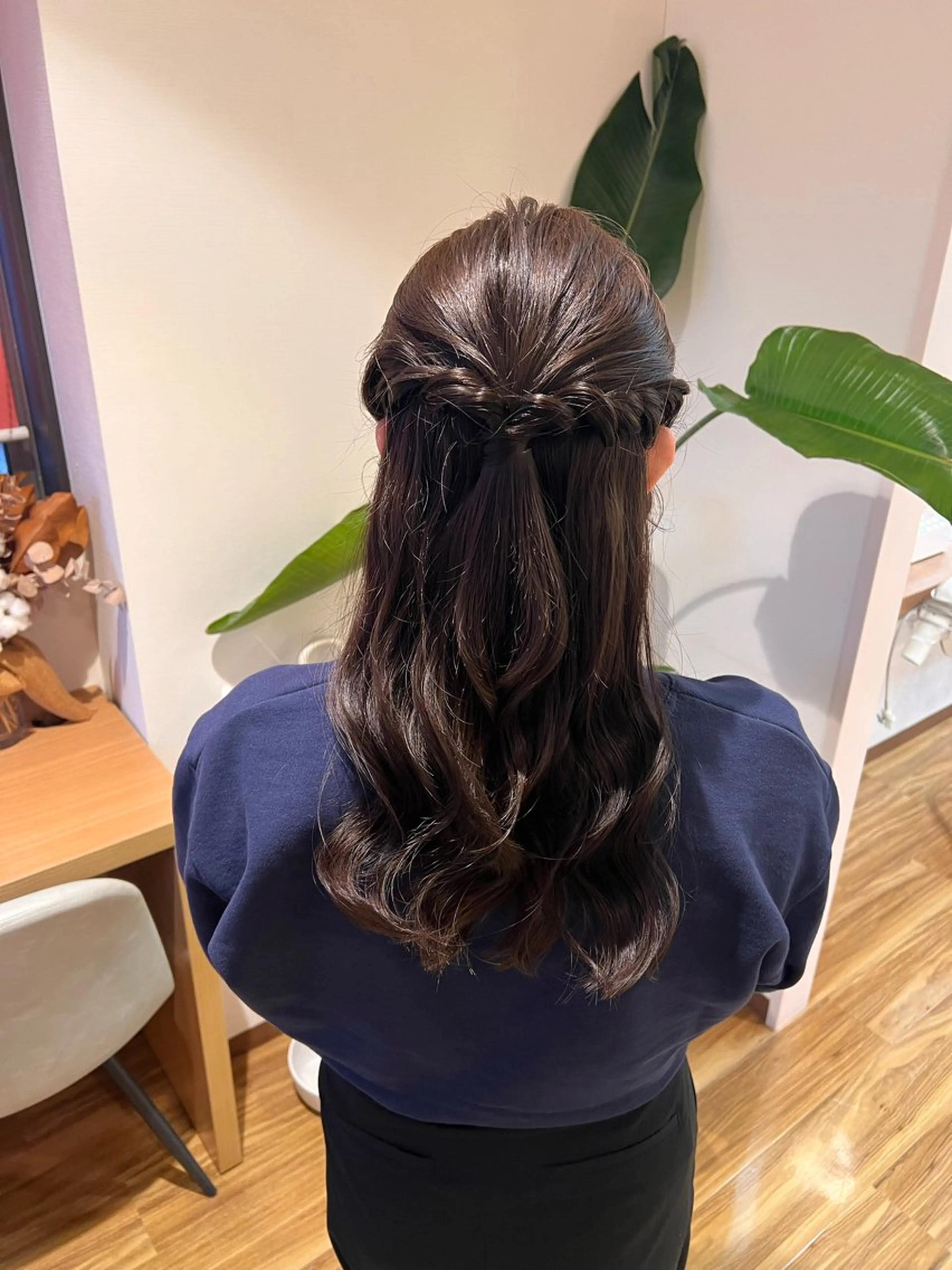 ヘアアレンジ ハーフアップ ヘアセット STORY／ MAOのヘアスタイル