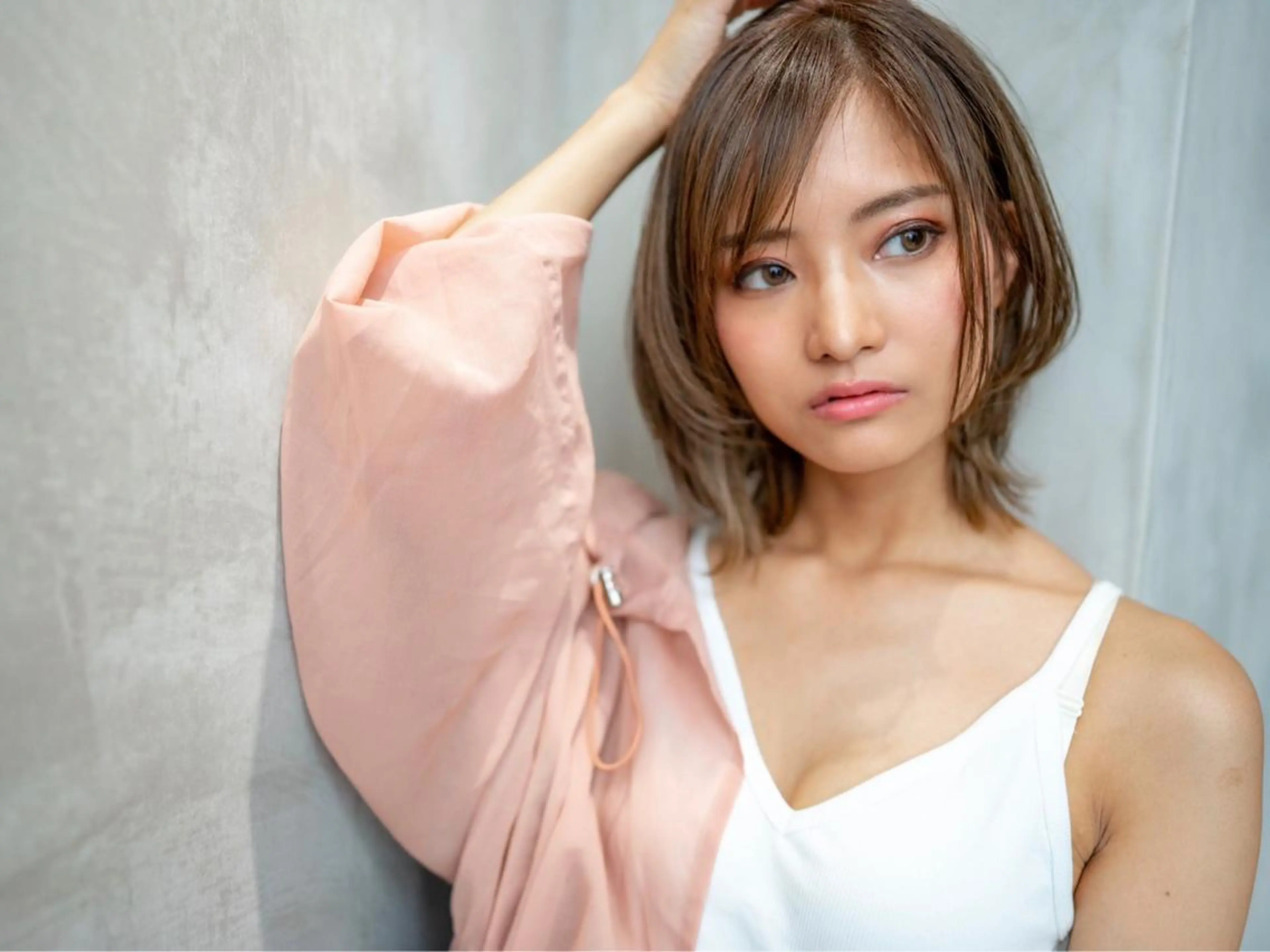 ミディアム カラー カット ヘアカラー トリートメント 🉐レイヤー/塩見 弘樹🉐渋谷のヘアスタイル