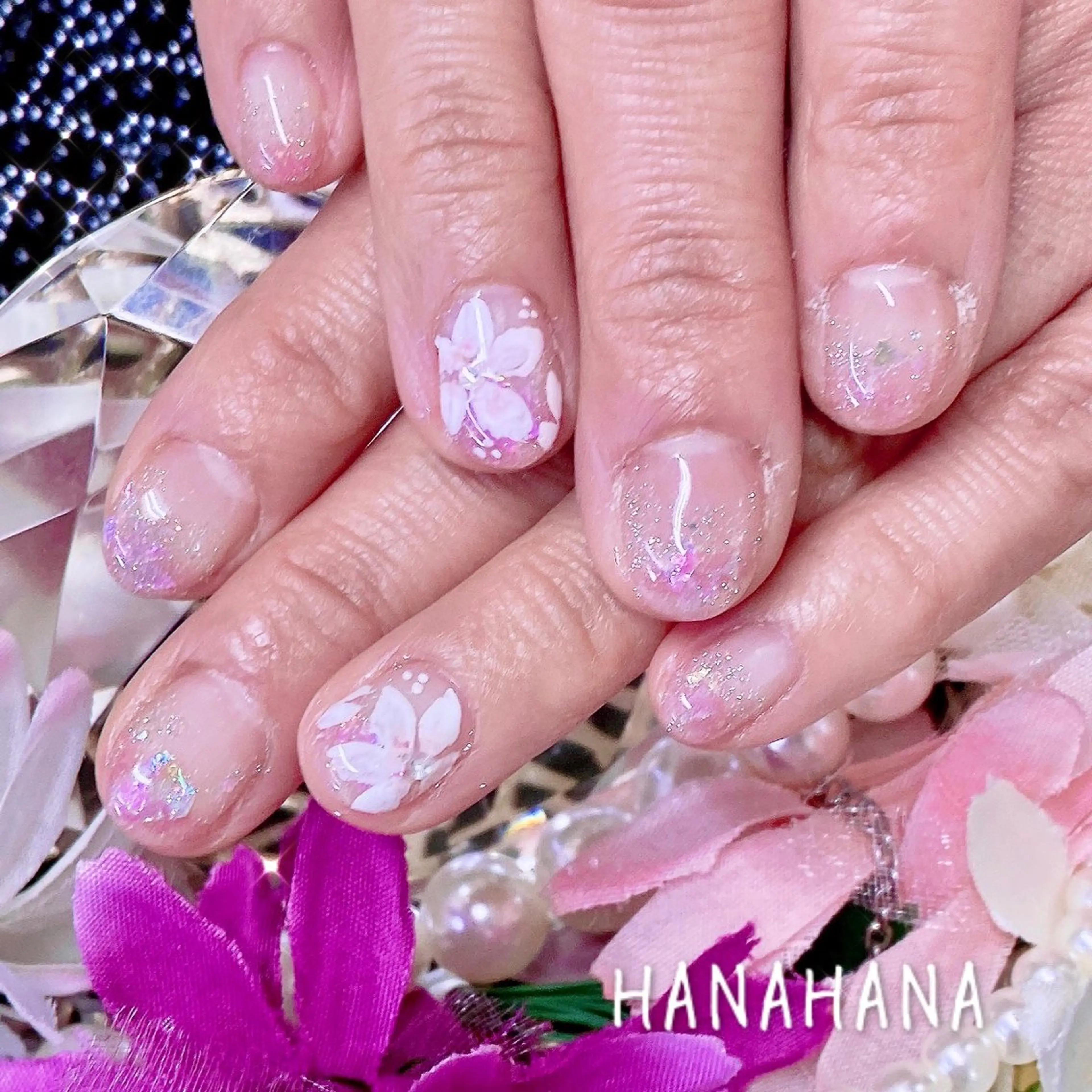 ネイル ジェルネイル HANAHANAのネイルデザイン