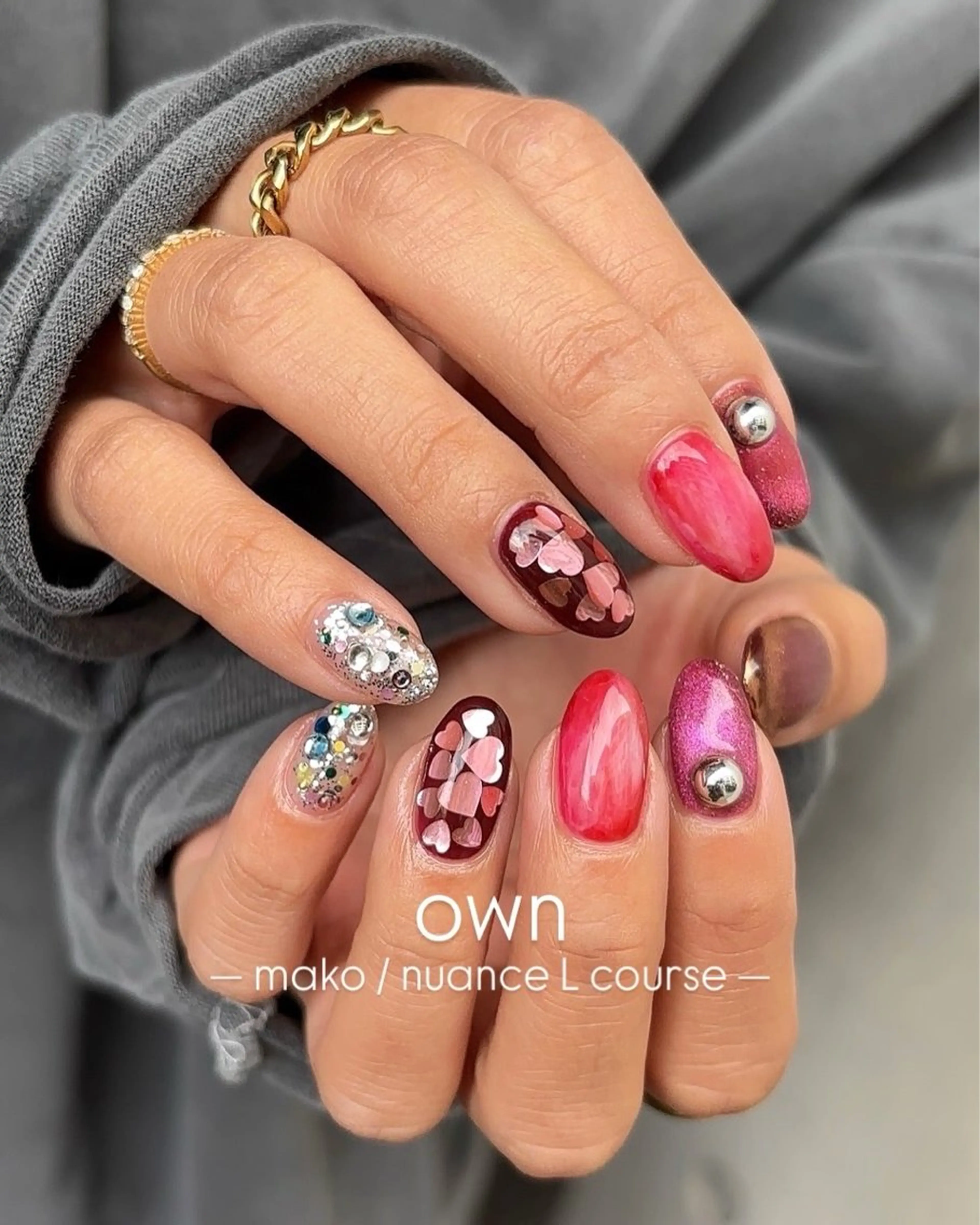 ネイル ハンドネイル nailroom own所属・mako (own)のネイルデザイン