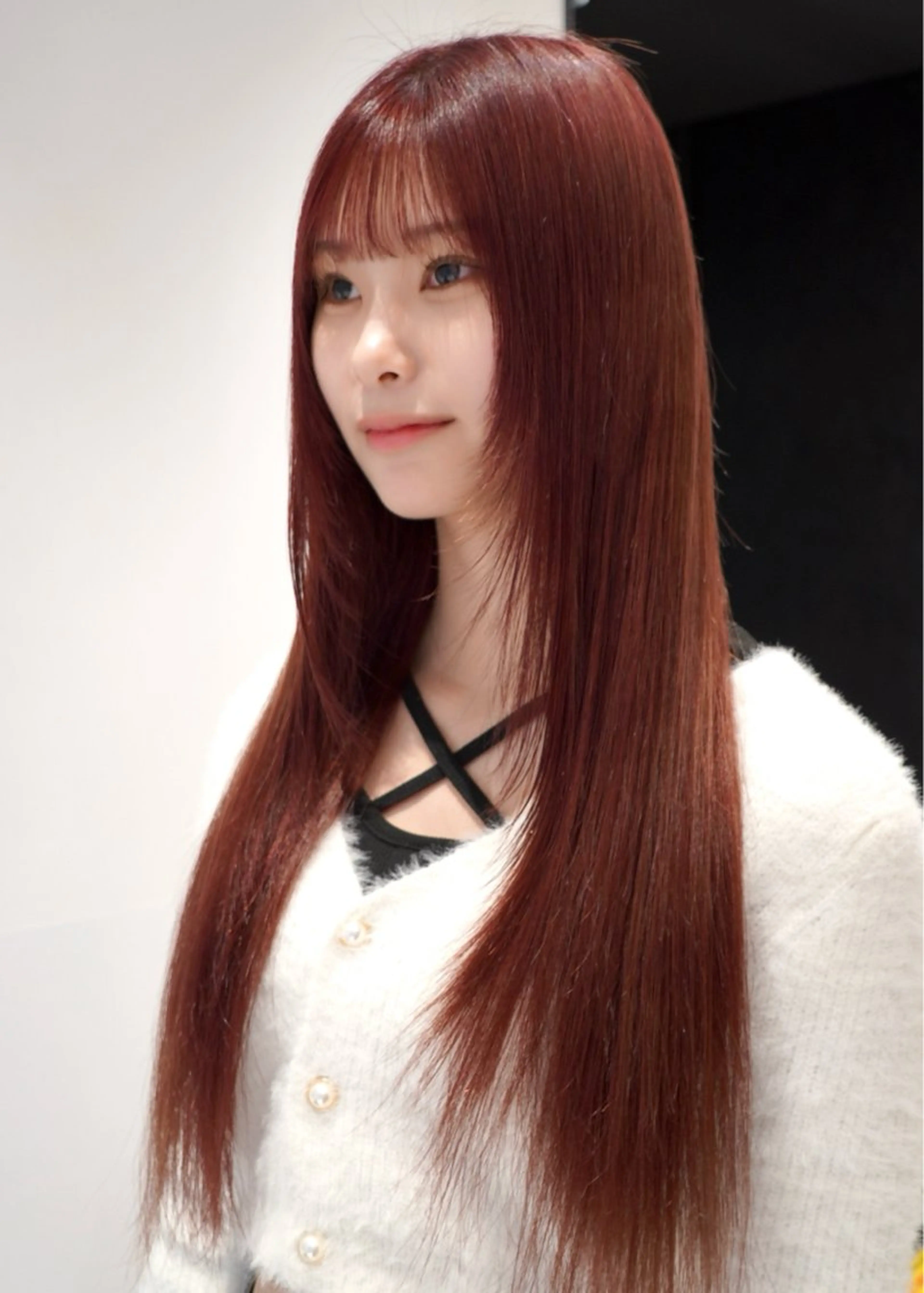 ロング カラー 飯田 優花/カットモデルのヘアスタイル