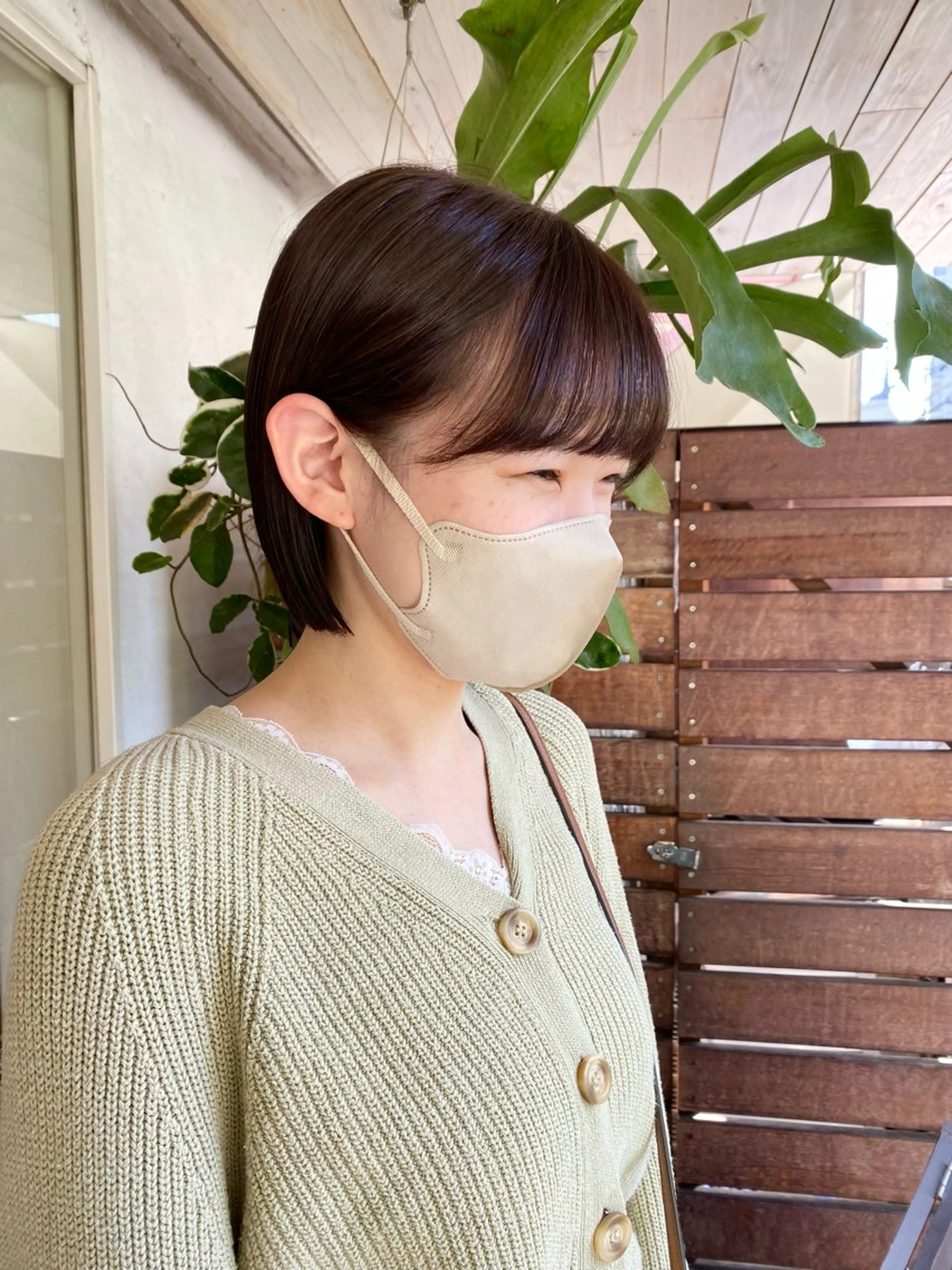 ショート カラー カット ヘアカラー トリートメント BELLA阿部野 TOMOMIのヘアスタイル