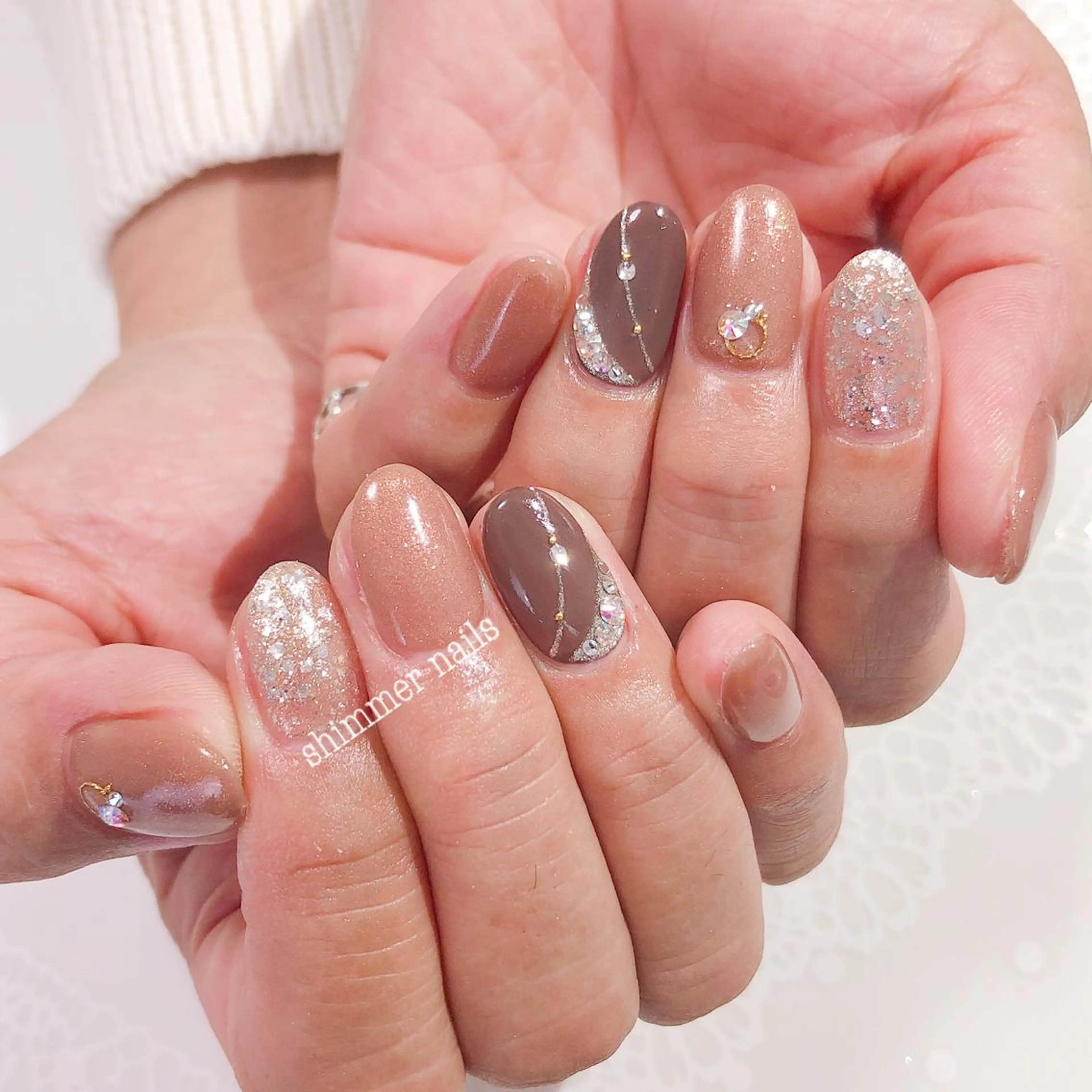 ネイル shimmer nailsのネイルデザイン