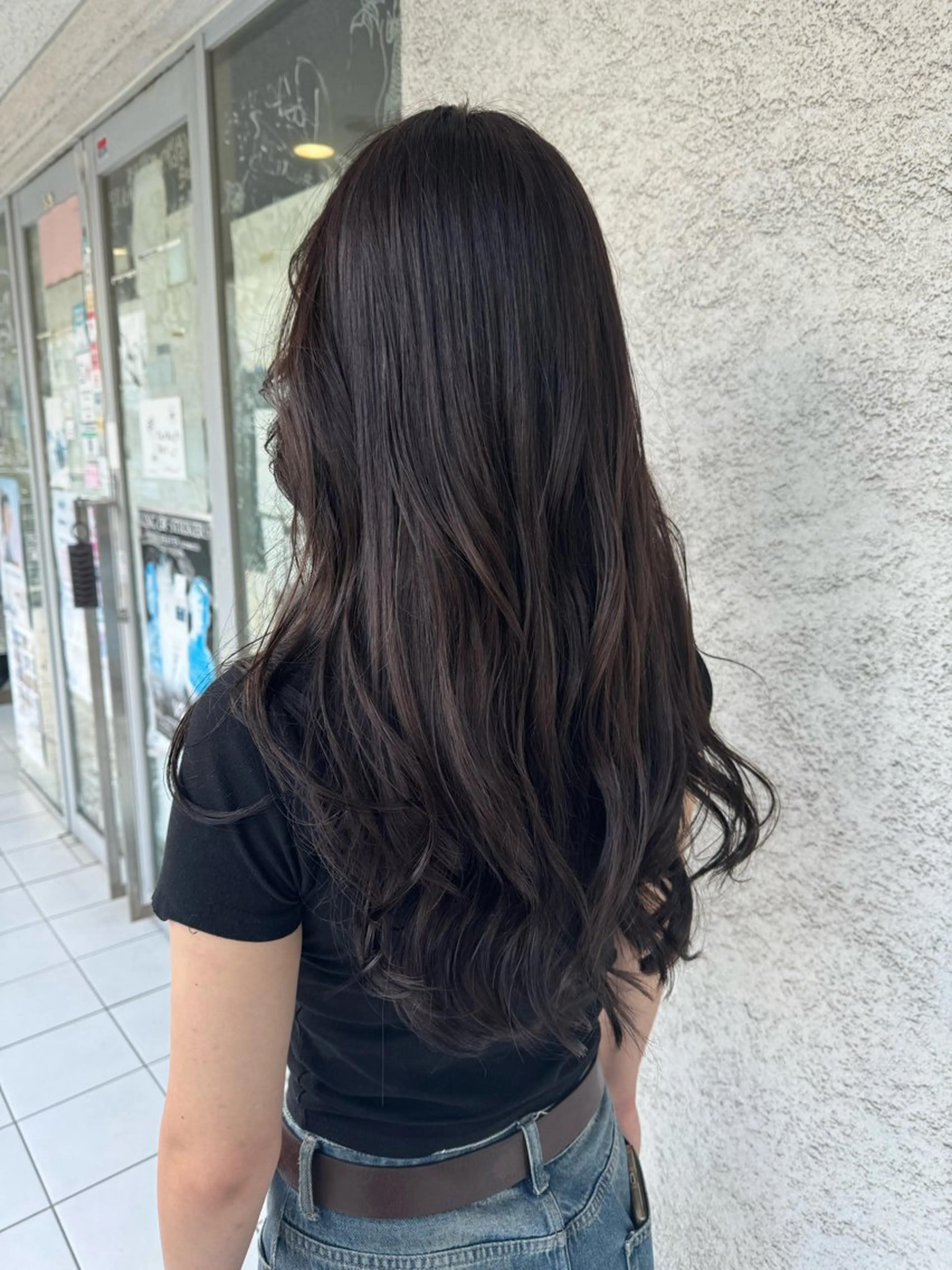 ロング カラー カット ヘアカラー 椎葉 祐也のヘアスタイル