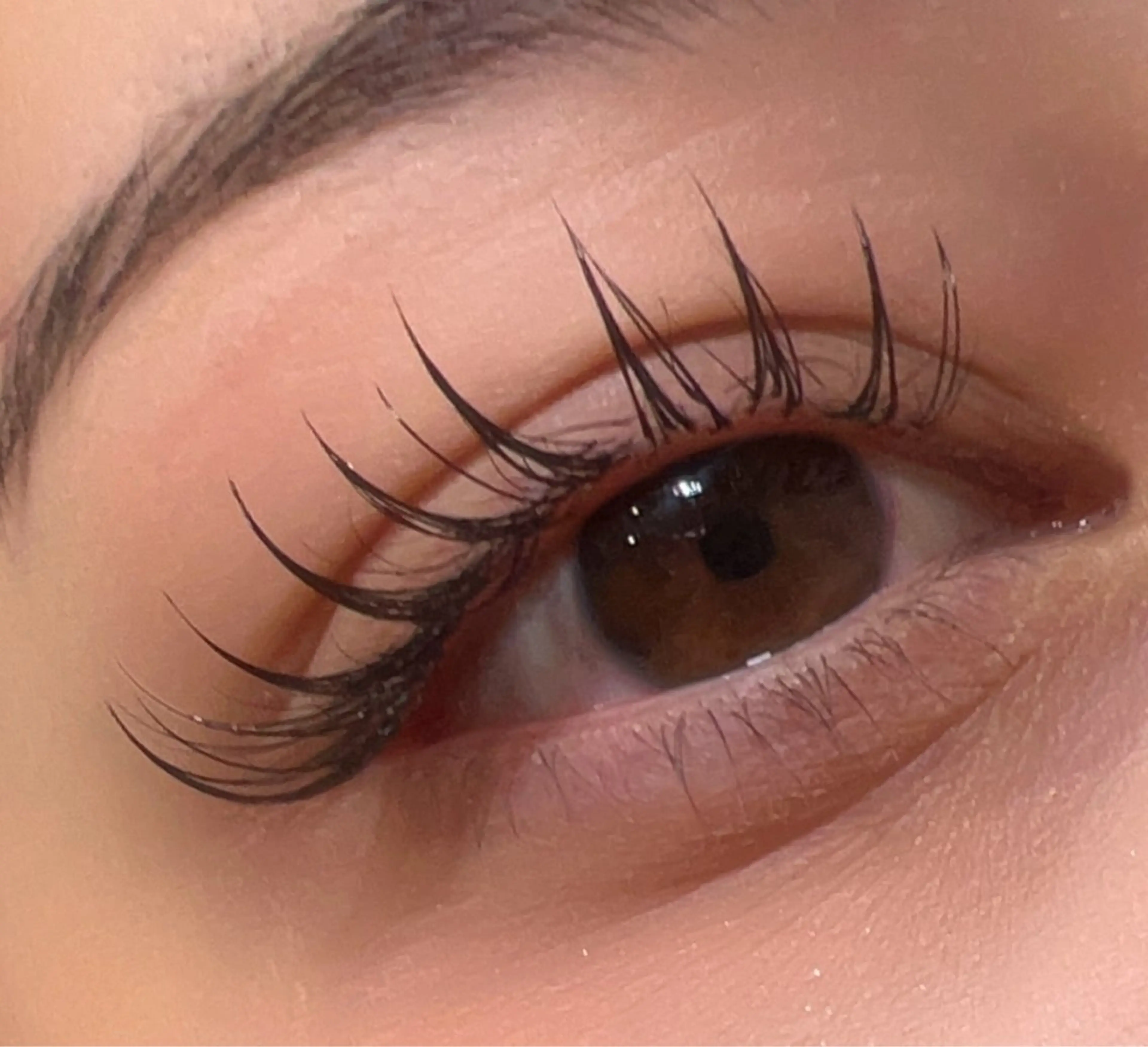 マツエク・マツパ 束感まつ毛 フラットラッシュ ナチュラル 海外風まつげ眉毛 恵比寿｜masayoのマツエク・マツパデザイン