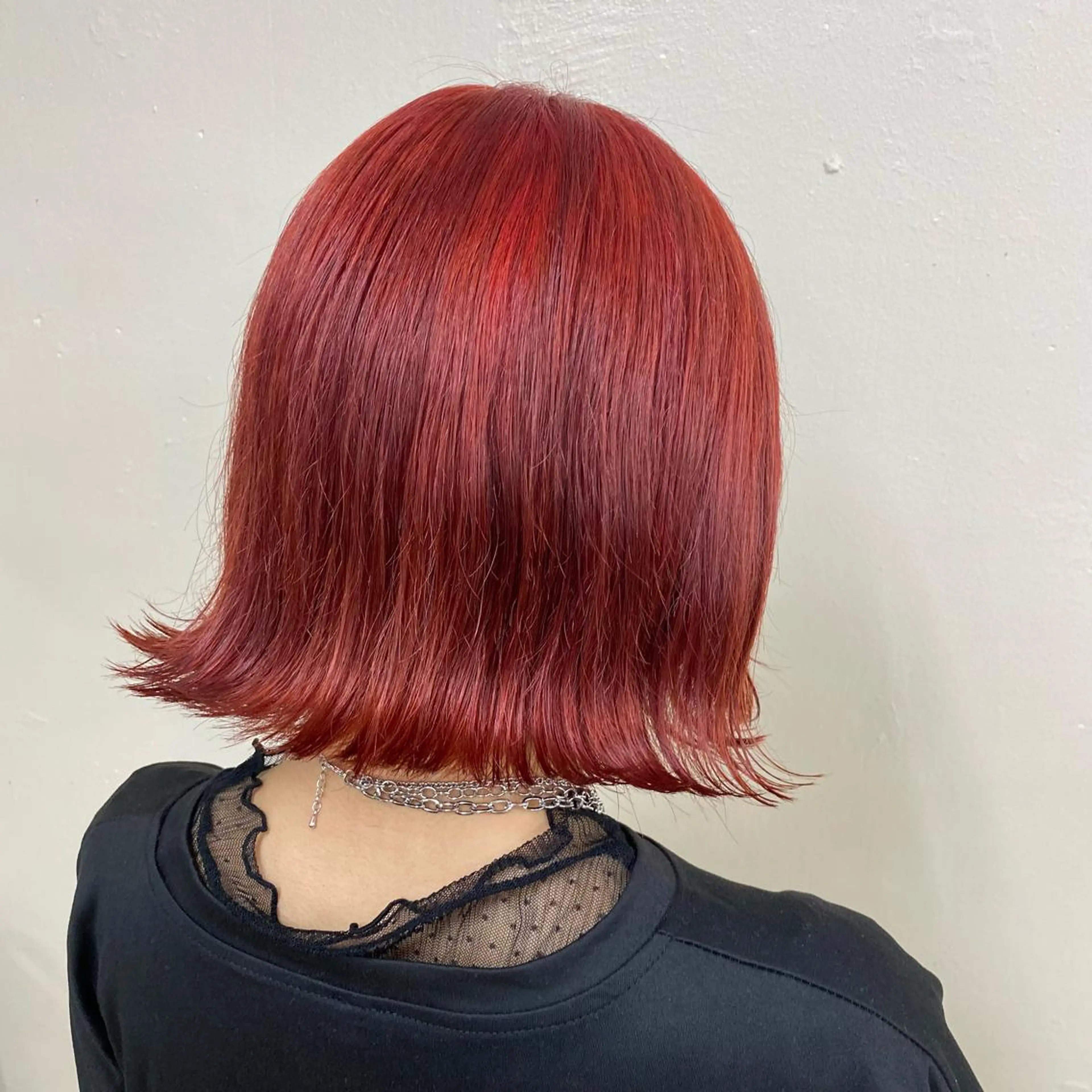 ミディアム パーマ 💕上野美容師☁ ブリーチ💖サワのヘアスタイル