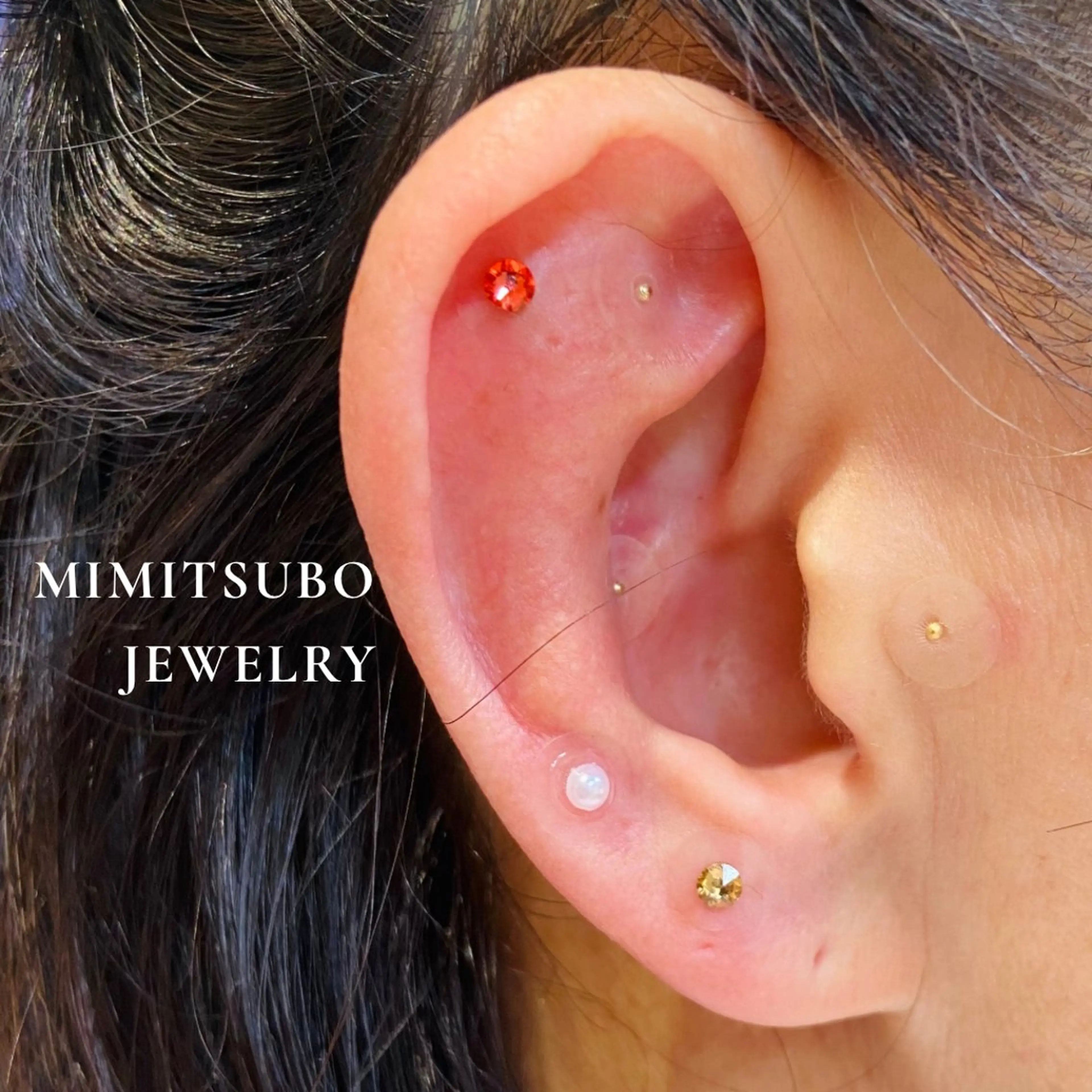 耳つぼジュエリー💎(5〜8個)の写真