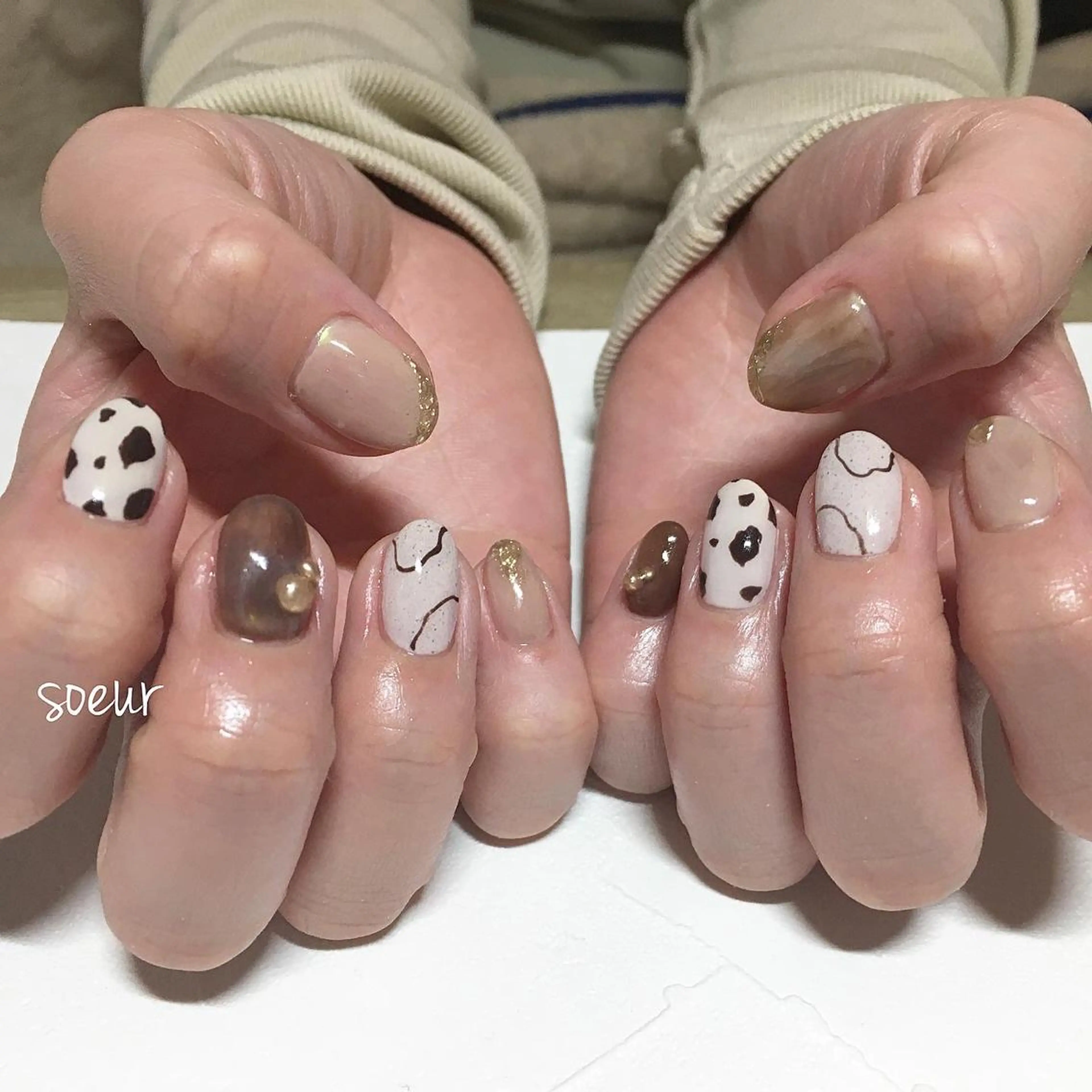 ネイル soeur_ 武蔵浦和のネイルデザイン