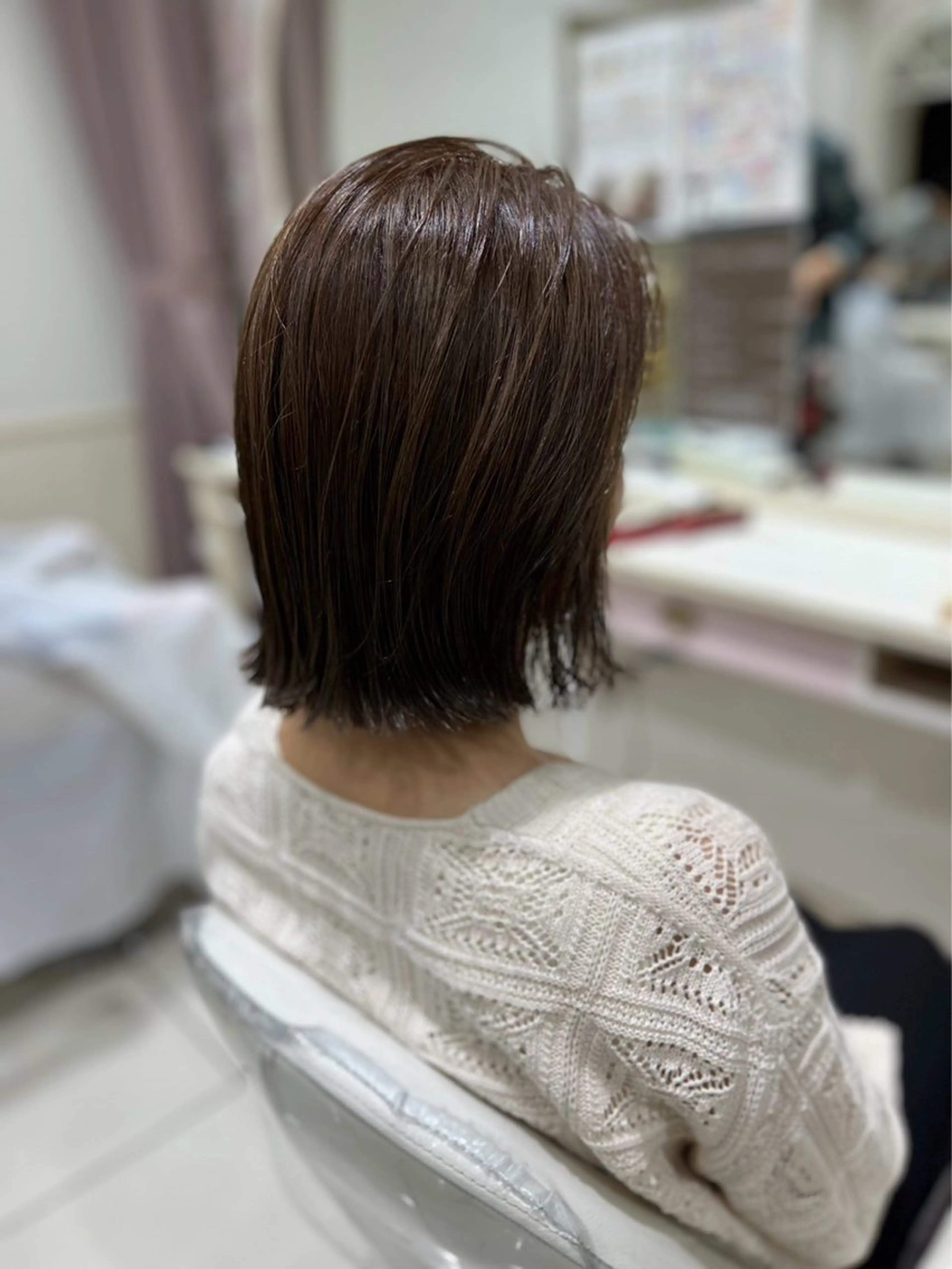 【イメチェン✨してみませんか？🫧】カラーオンリー（ブロー込）の写真