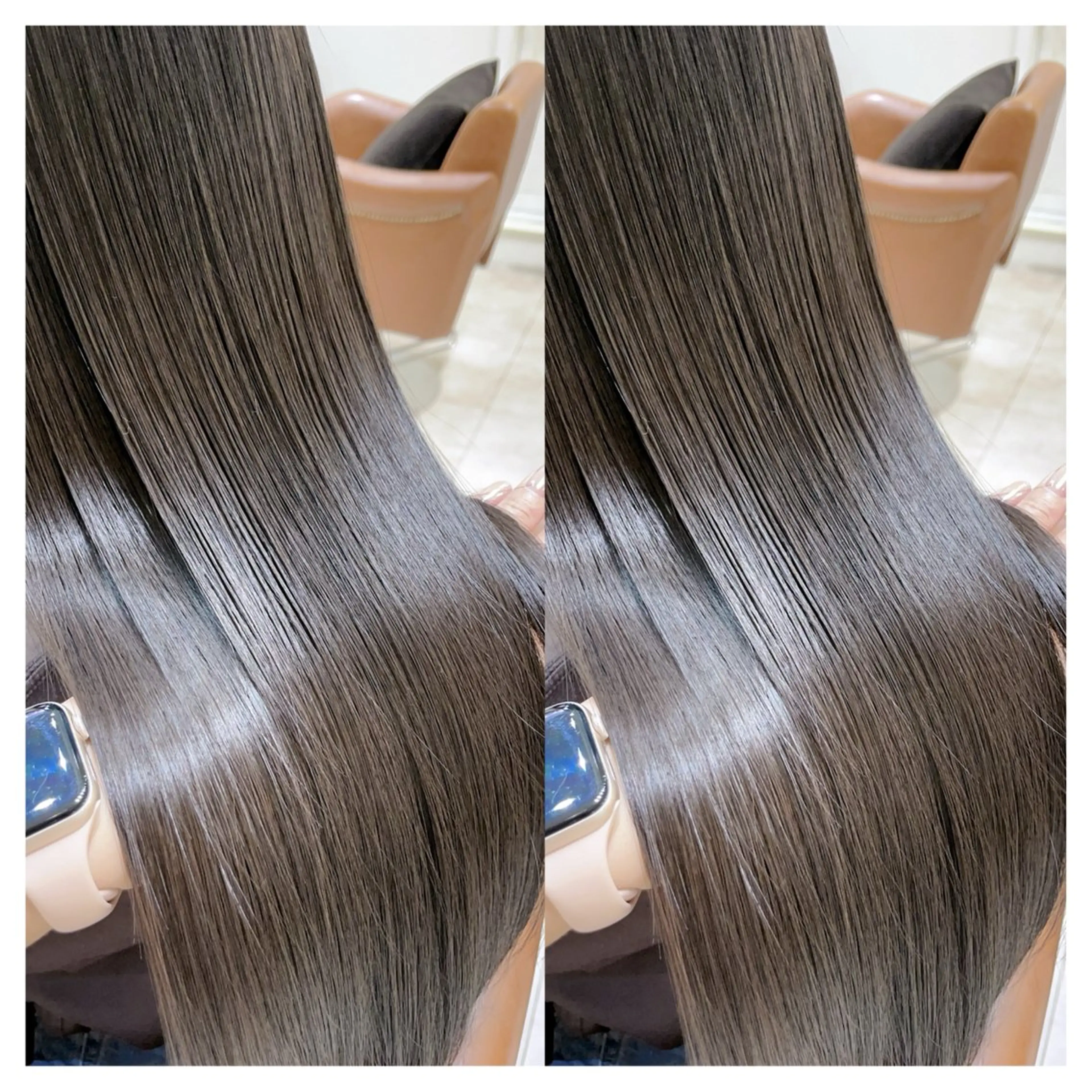 ロング カラー カット ヘアカラー トリートメント 村山 茉衣のヘアスタイル