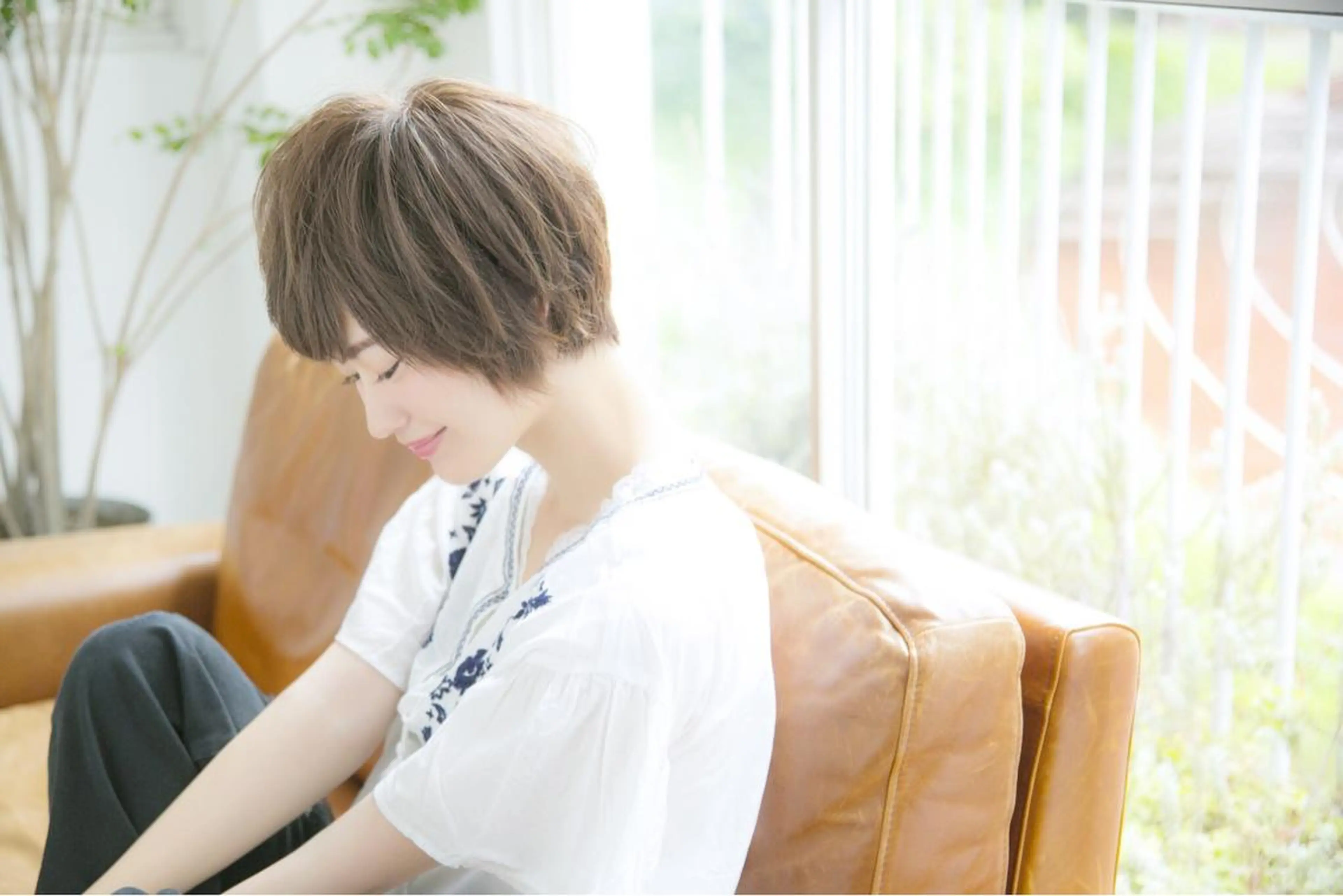 ショート カット ヘアカラー トリートメント Lond luce所属・代表 吉澤弘哲のヘアスタイル