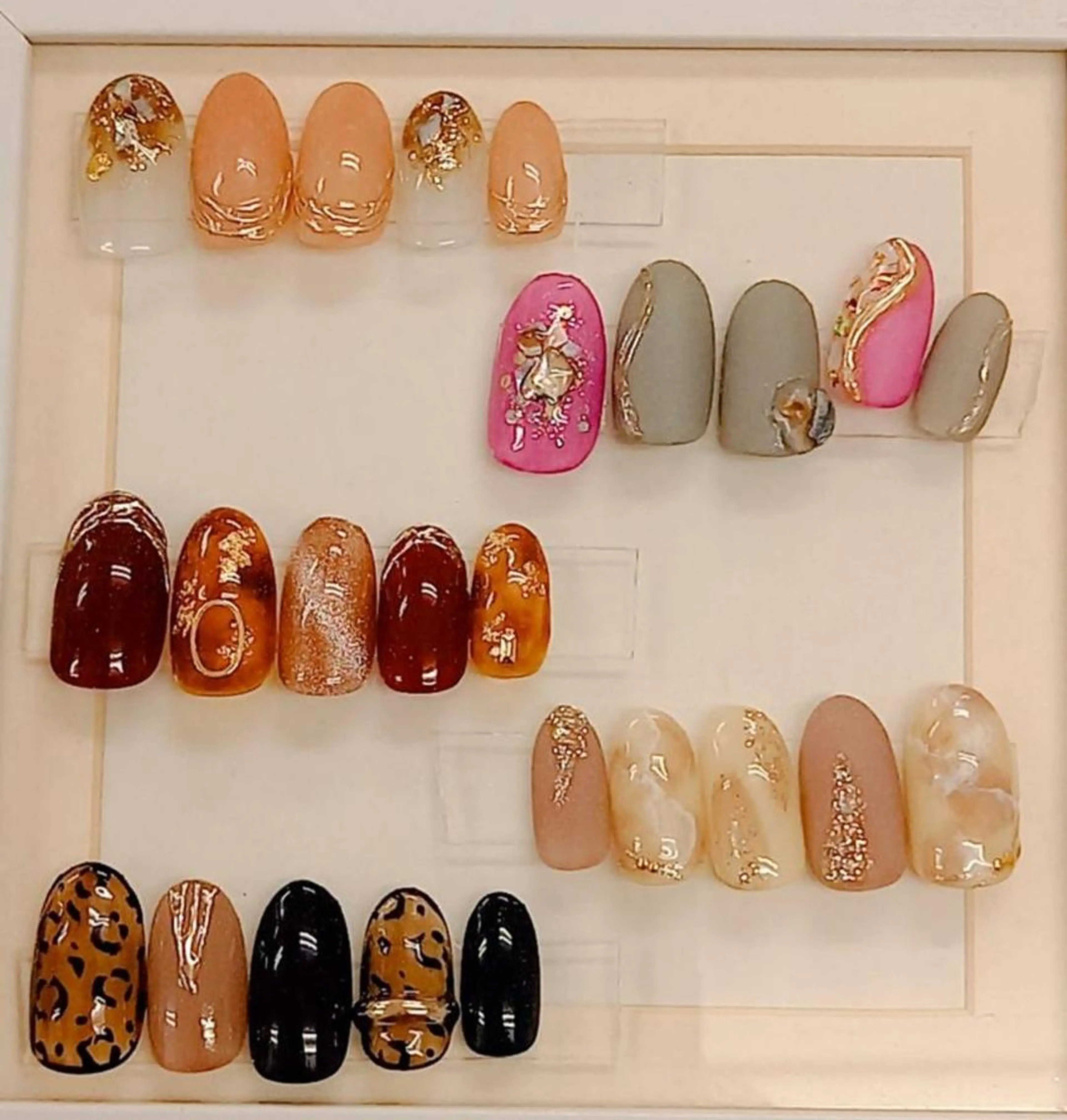 ネイル ハンドネイル 板倉 店長のネイルデザイン