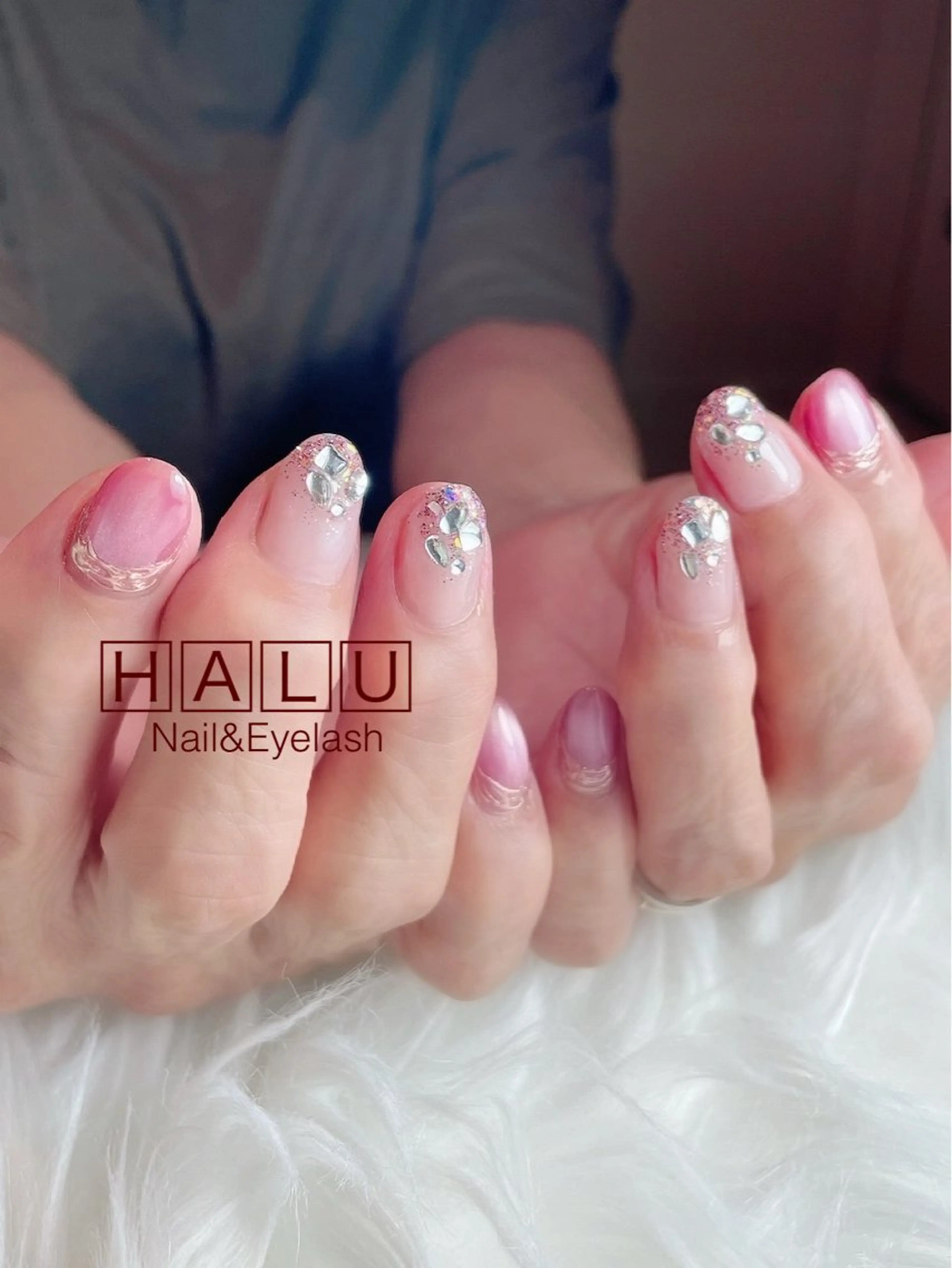 ネイル キラキラネイル HALU ハルのネイルデザイン