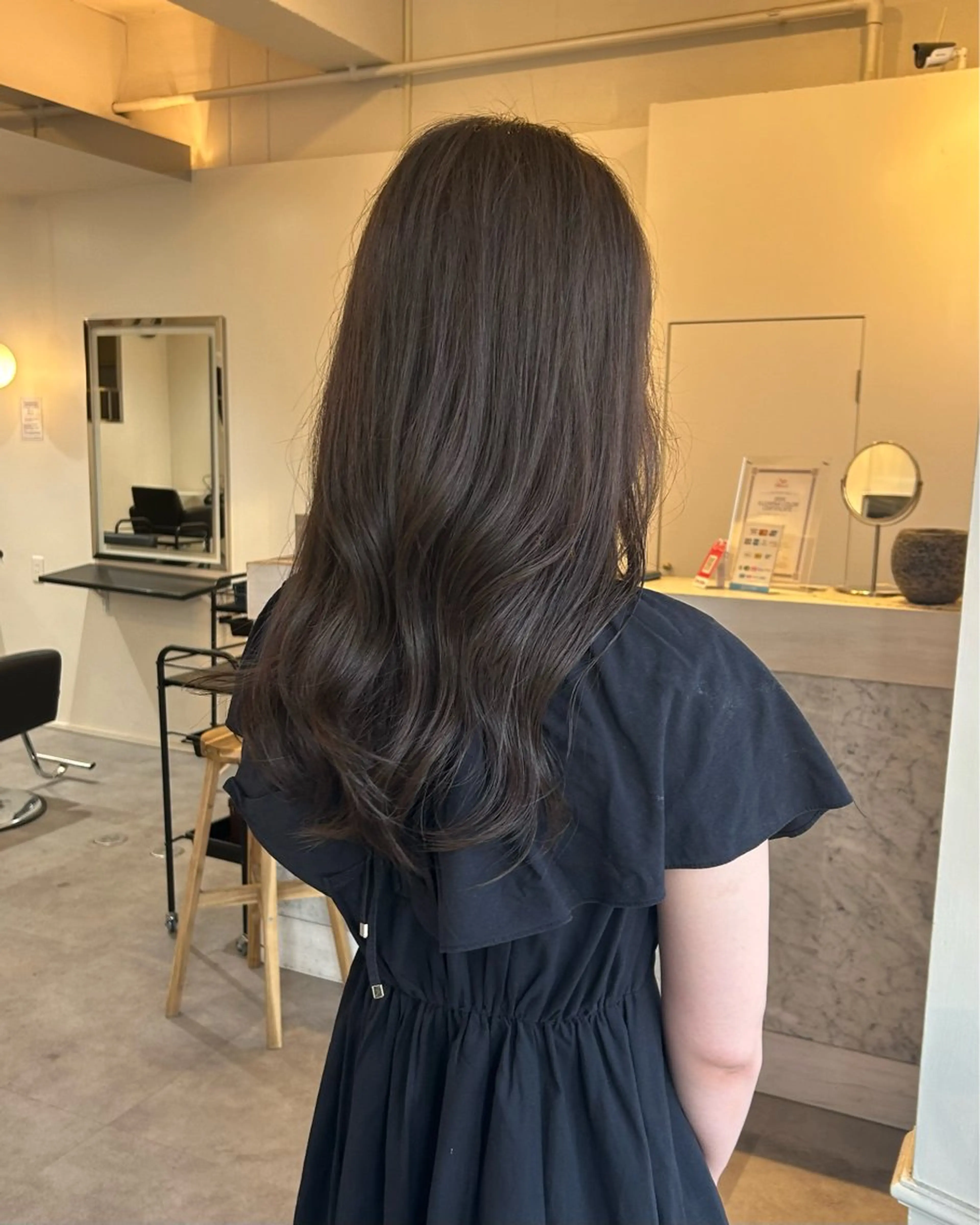 ロング カラー カット ヘアカラー トリートメント Machi ／ Cielのヘアスタイル