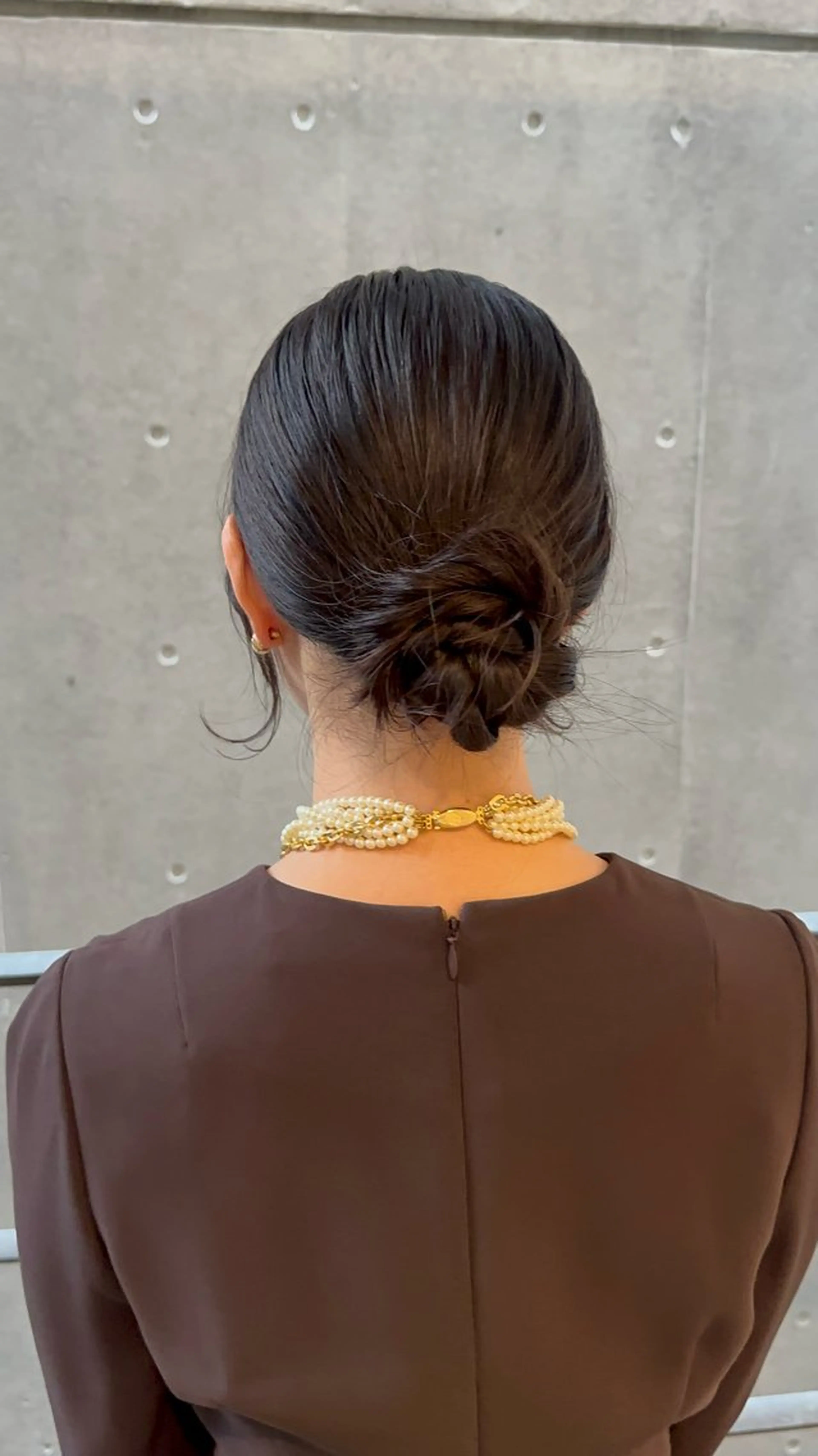 セミロング カラー パーマ ヘアアレンジ VIVIE【ヴィヴィ】所属・髪質改善/韓国風 レイヤー/田村祐樹のヘアスタイル