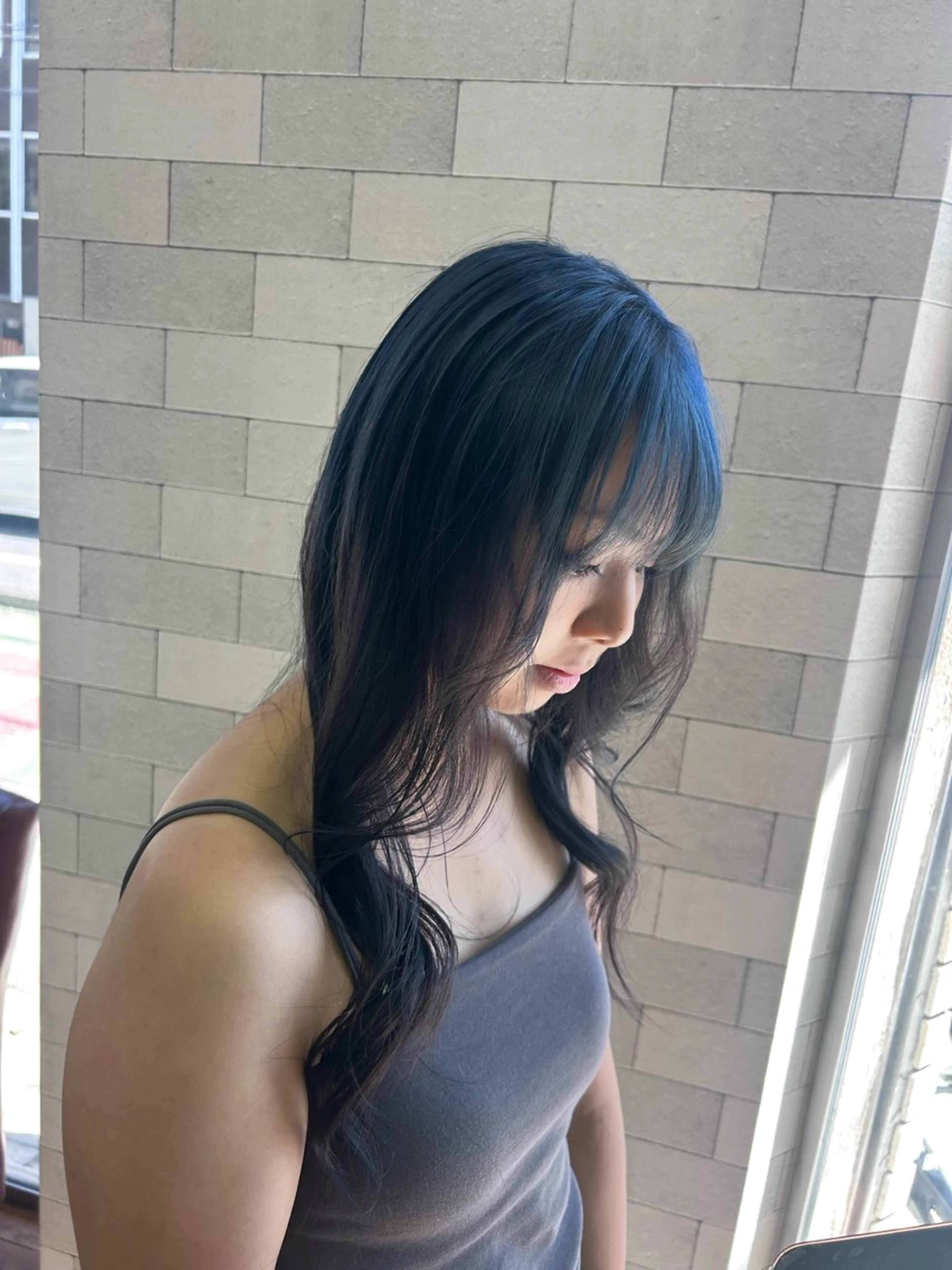 ロング ハイトーン×艶カラー 🤍MIZUKIのヘアスタイル