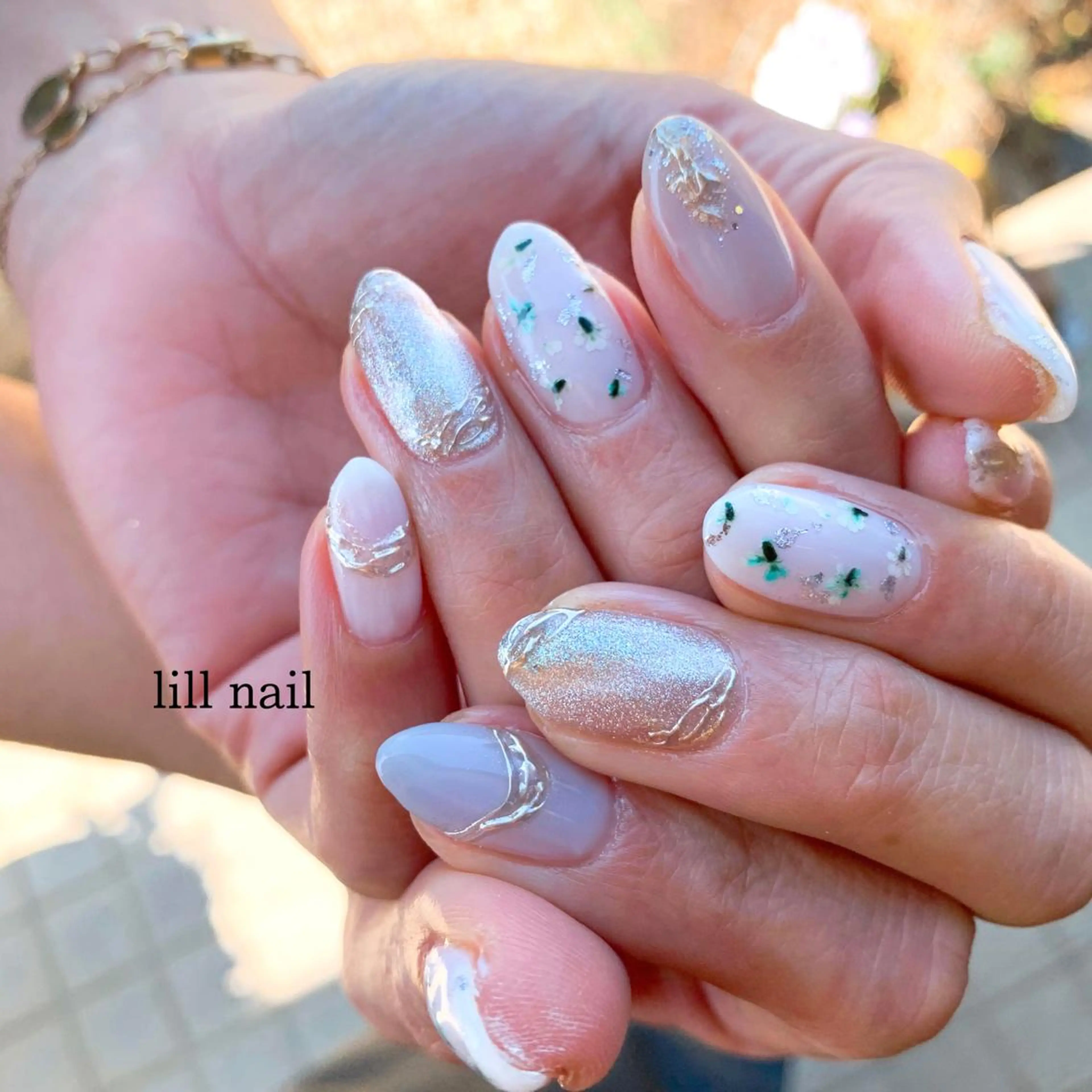 ショート pllia beautyのネイルデザイン