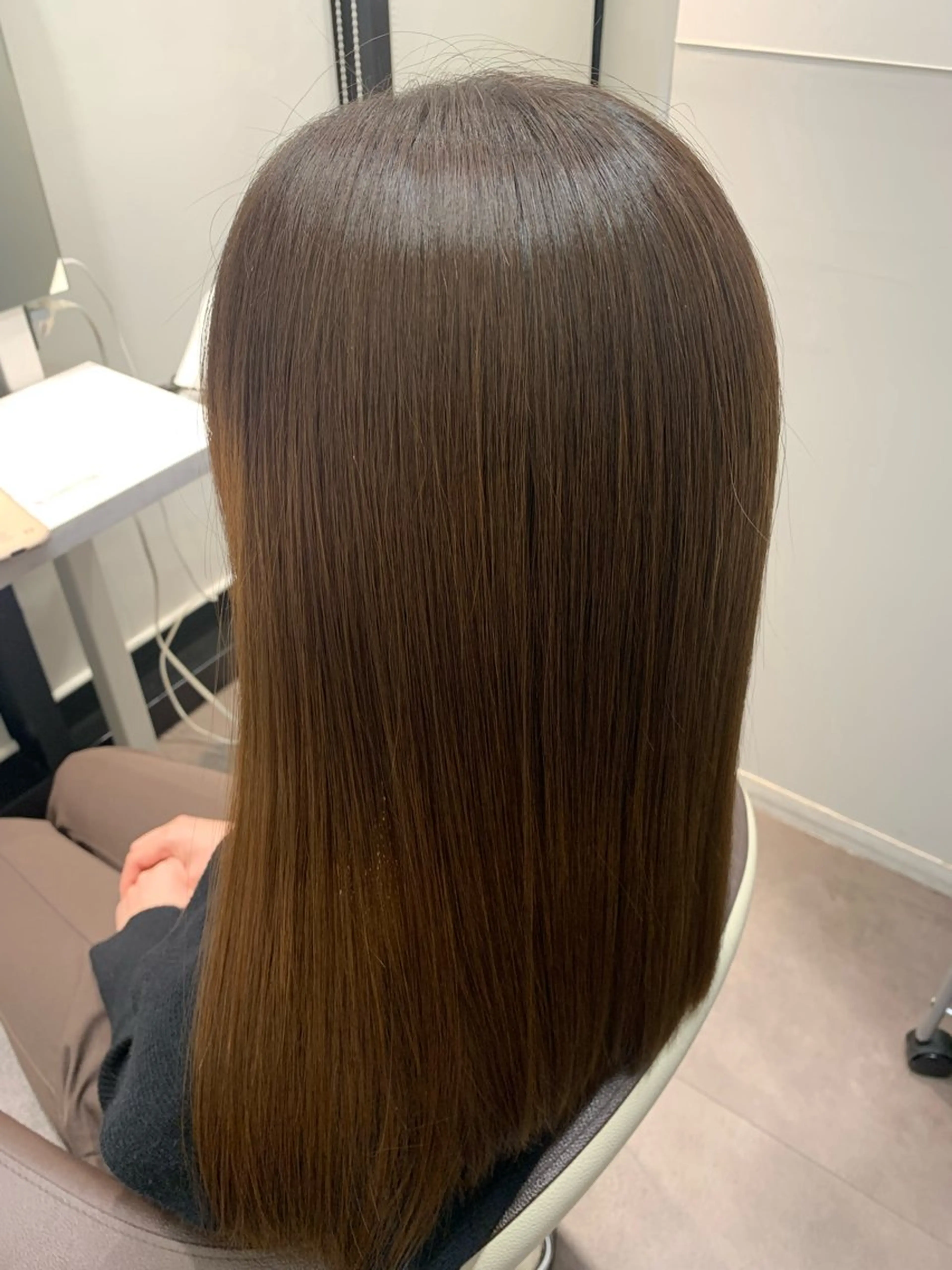 セミロング トリートメント 松田 啓志のヘアスタイル