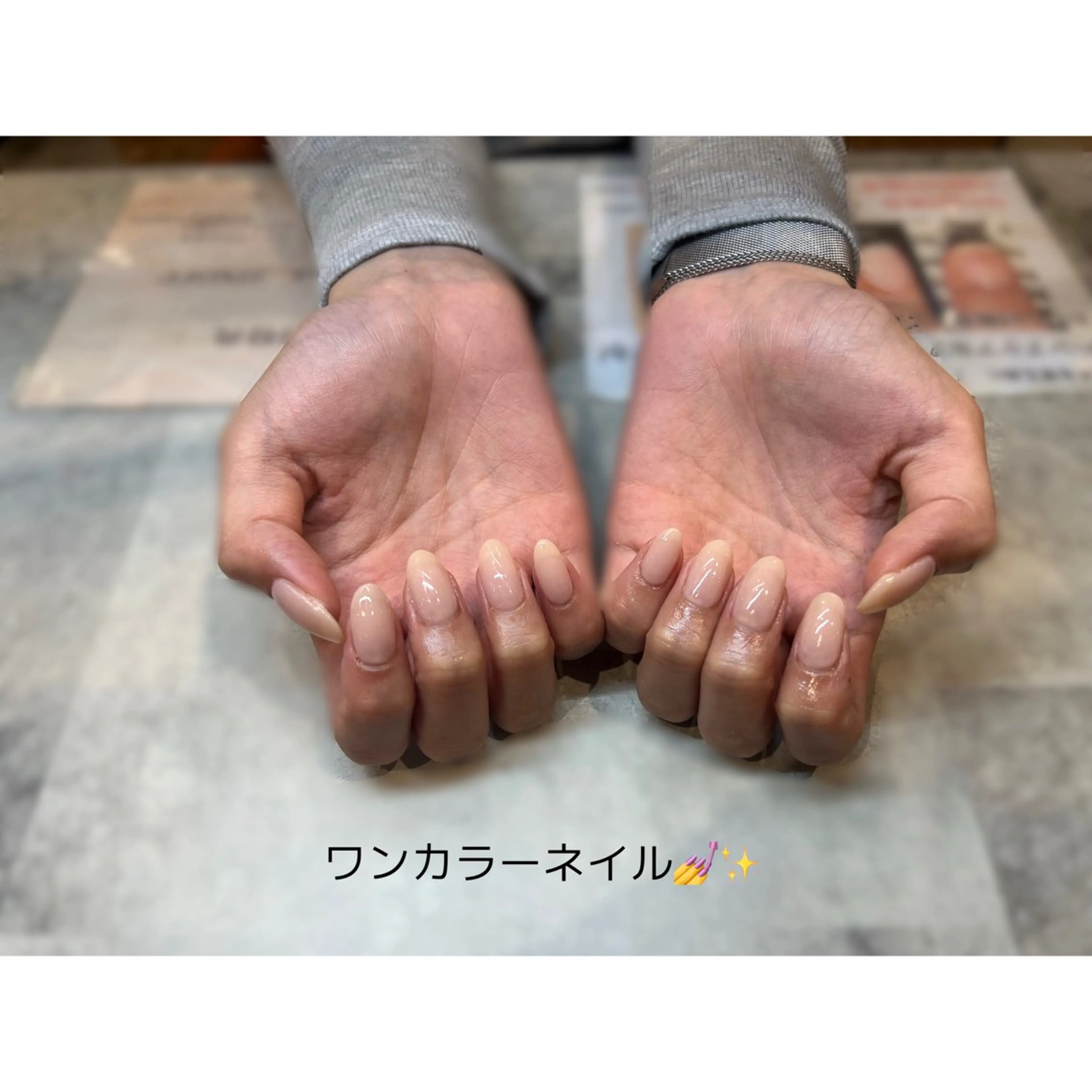 ネイル カジュアル オフィスネイル エーナイン卸町店所属・有賀 美聖のネイルデザイン