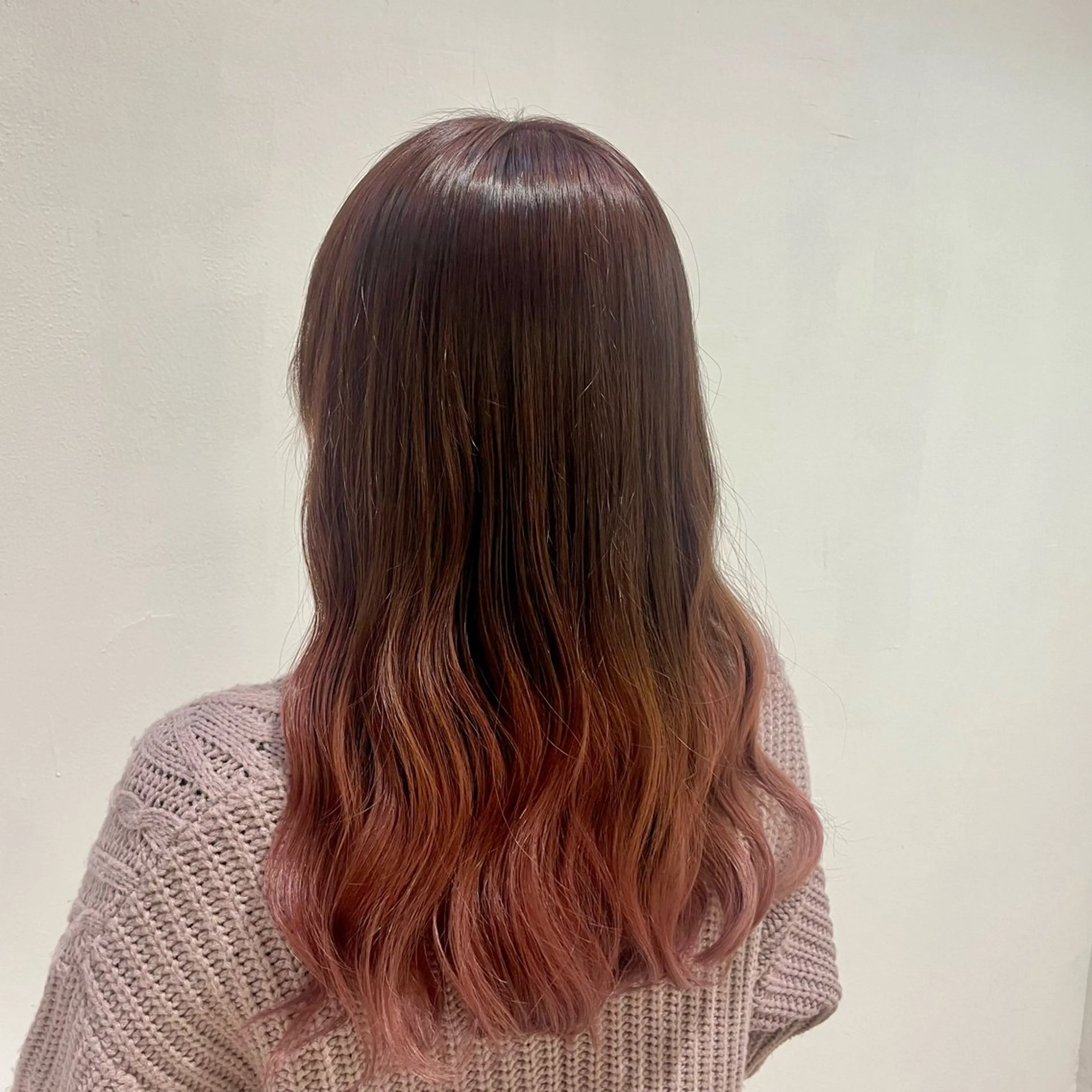 ミディアム カラー 神谷 有音/顔周り/美髪のヘアスタイル