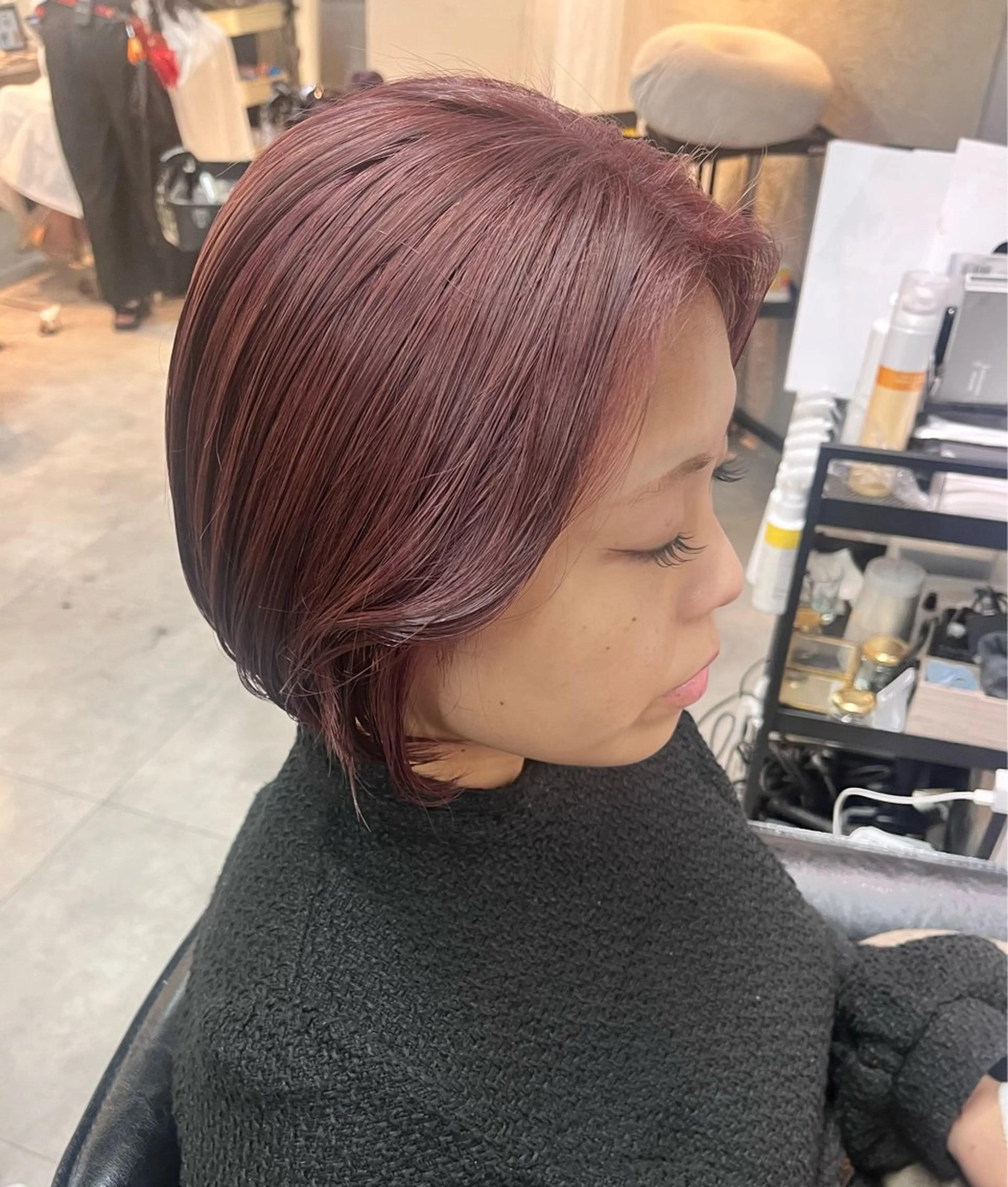 ショート カラー ヘアカラー 韓国系/ダブルカラー /トグチリンカのヘアスタイル