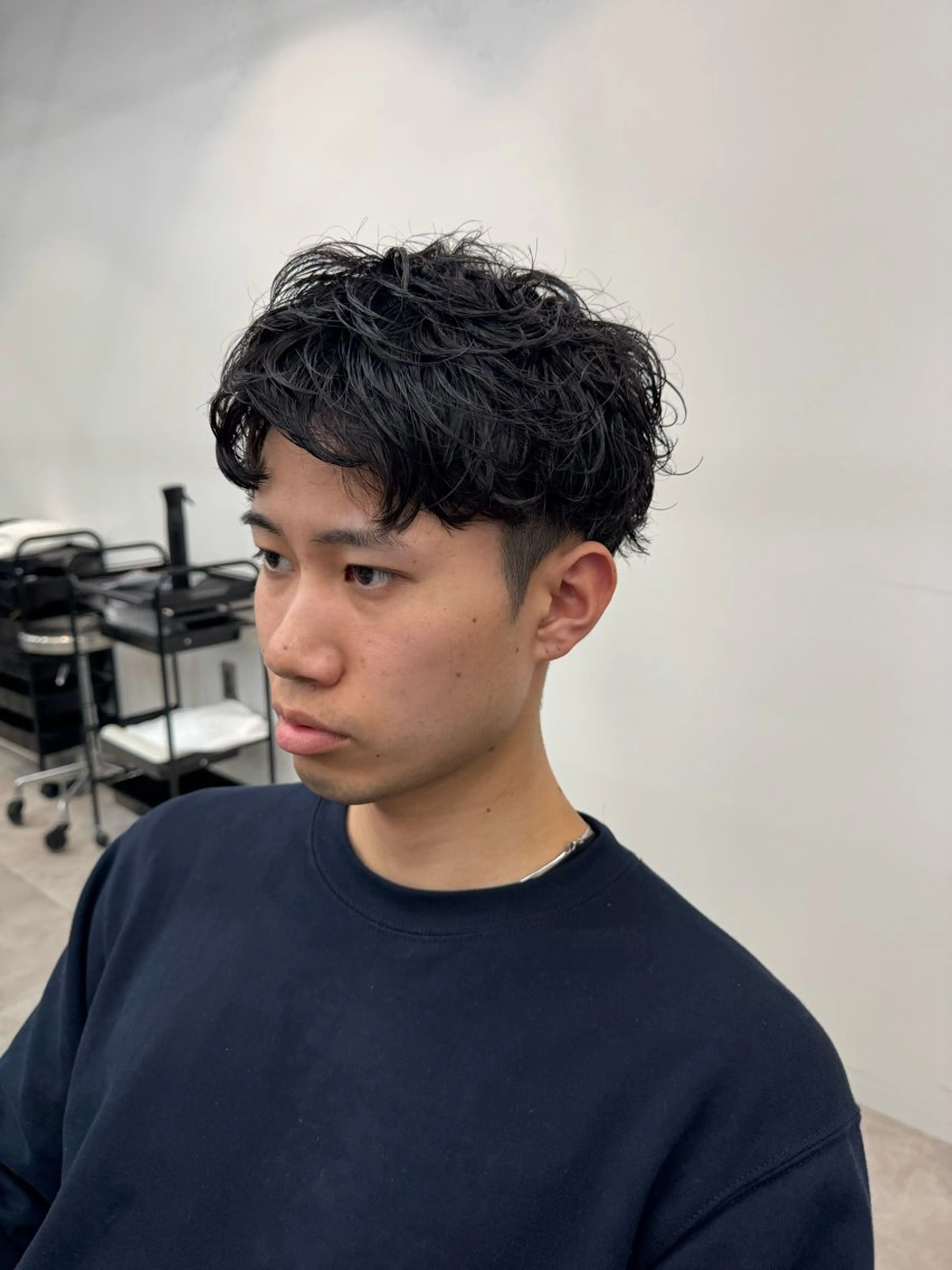 パーマ メンズ カット パーマ メンズパーマ/長岡 坂口祥貴/店長のヘアスタイル