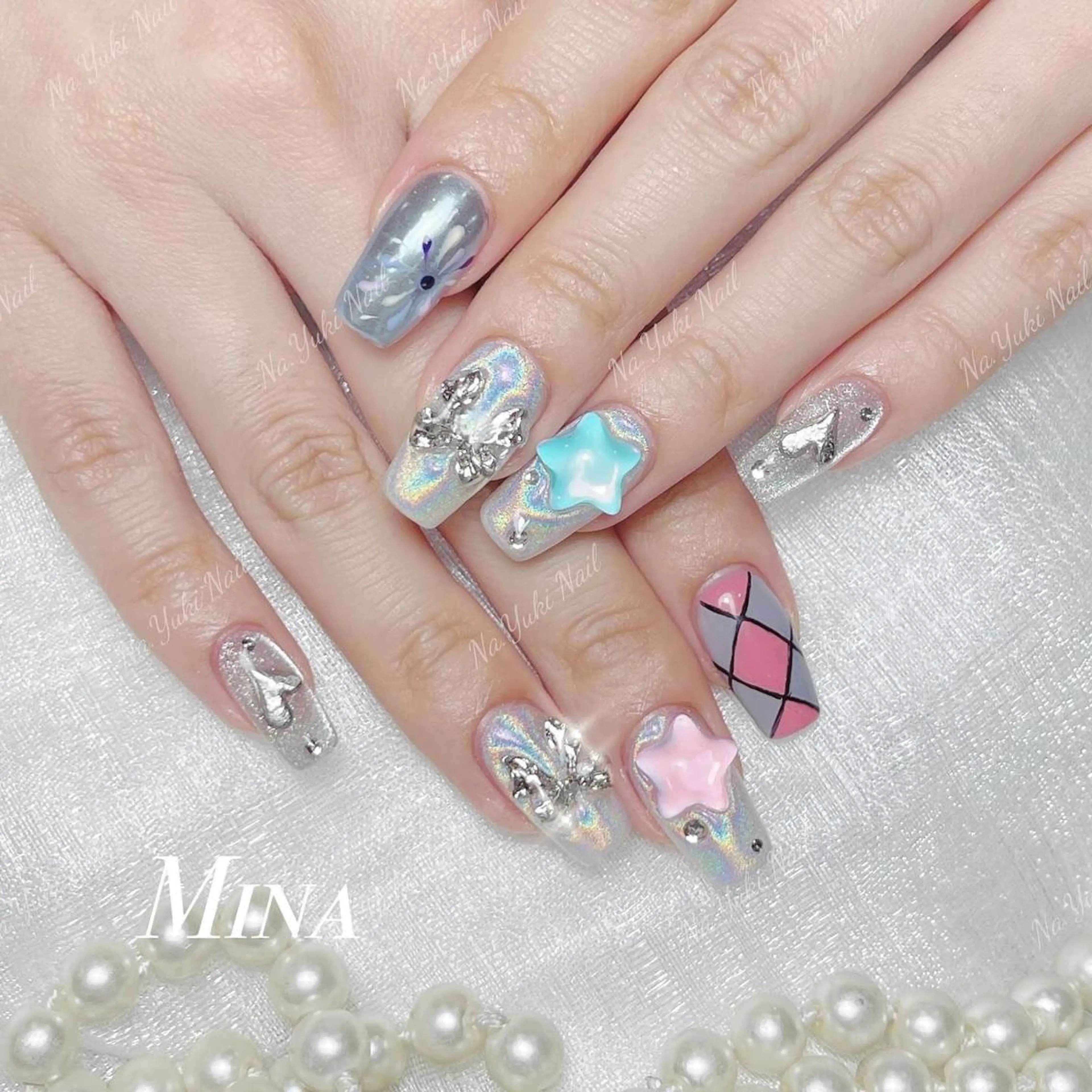 ネイル ハンドネイル 🎀 moo～ 🎀のネイルデザイン