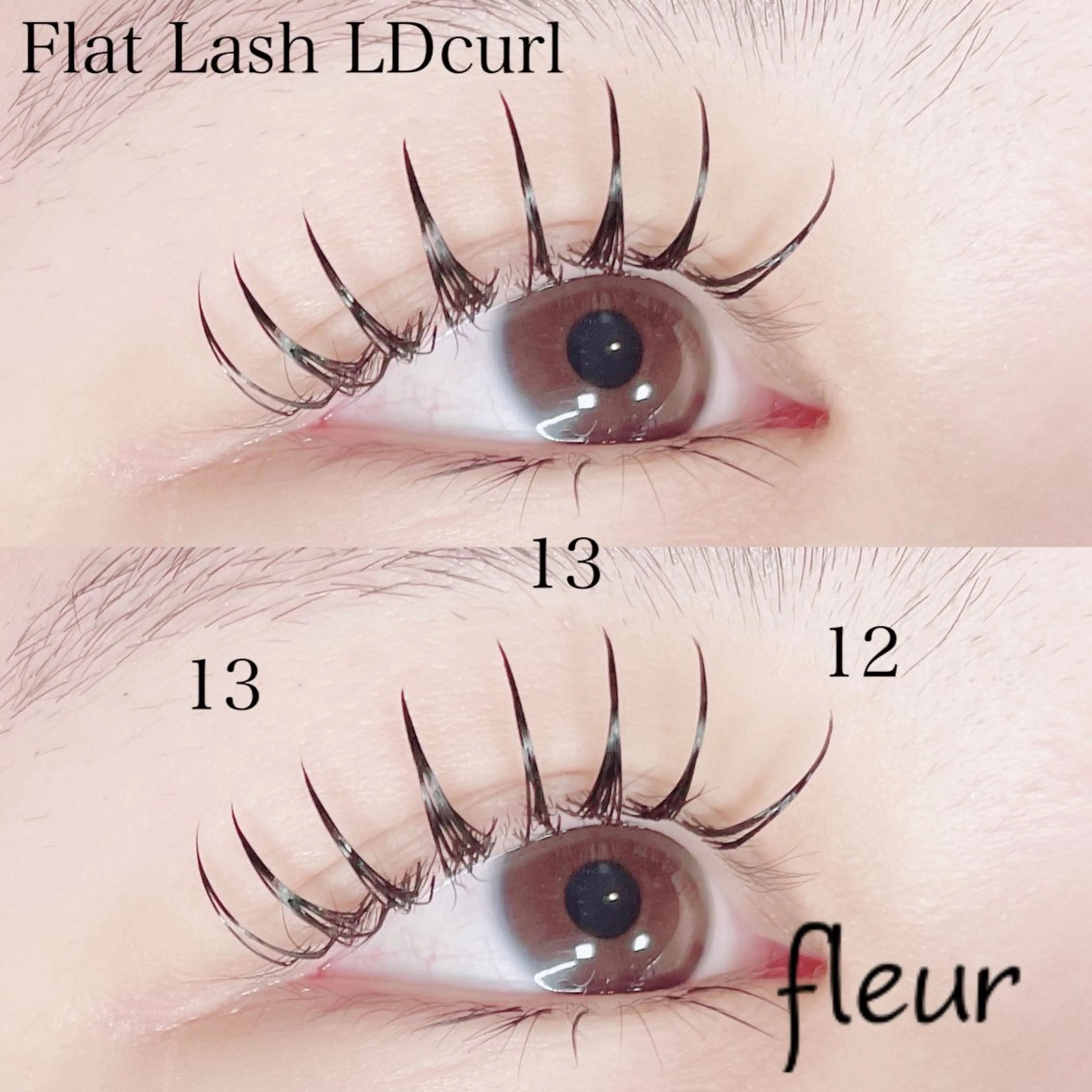 マツエク・マツパ 束感まつ毛 Dカール マツエク アイラッシュサロンfleur🍀所属・🍀fleur🍀 束感/ワンホン/杉浦のマツエク・マツパデザイン