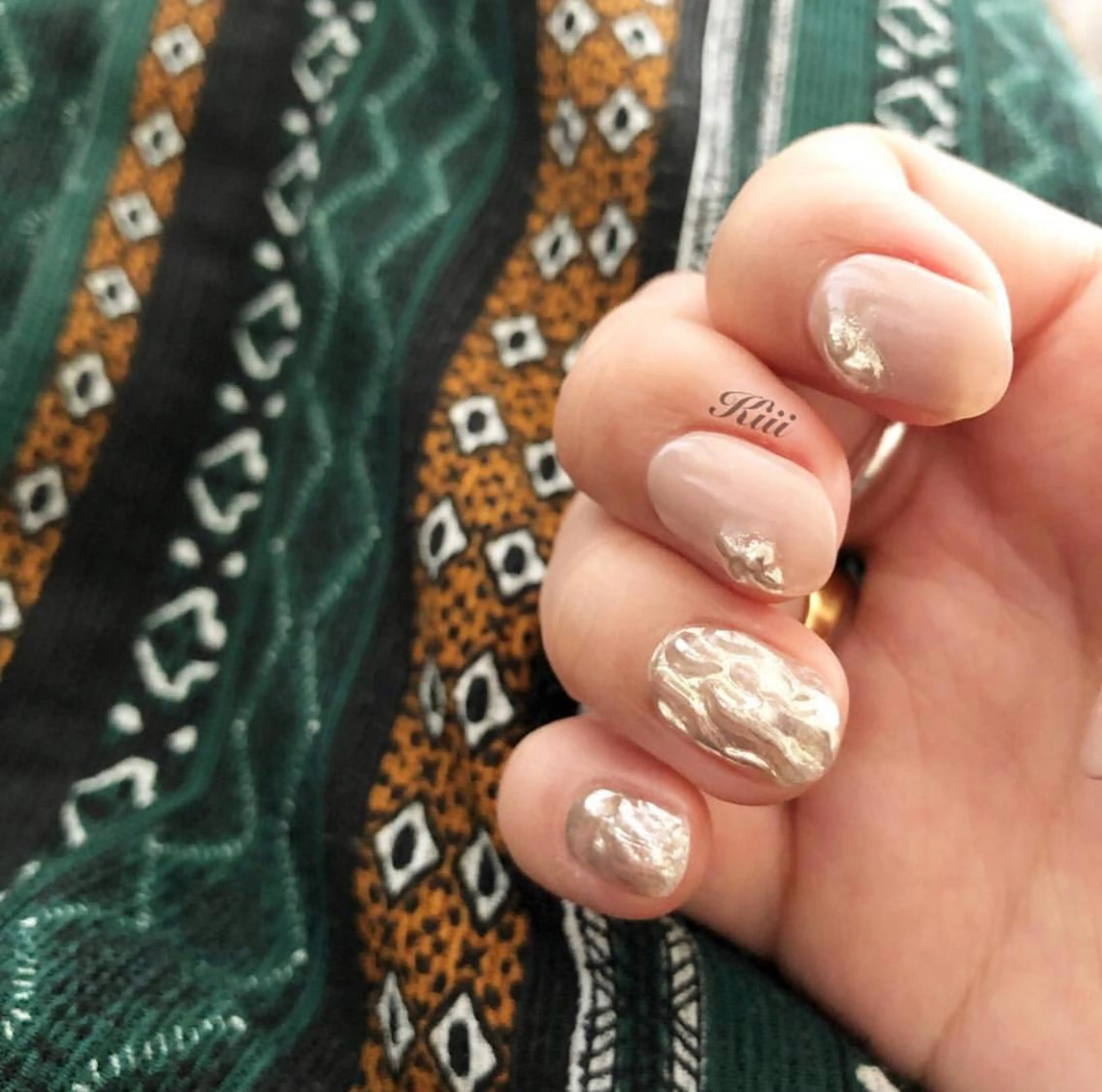 ネイル ハンドネイル フットネイル kiii.__ ✴︎*のネイルデザイン