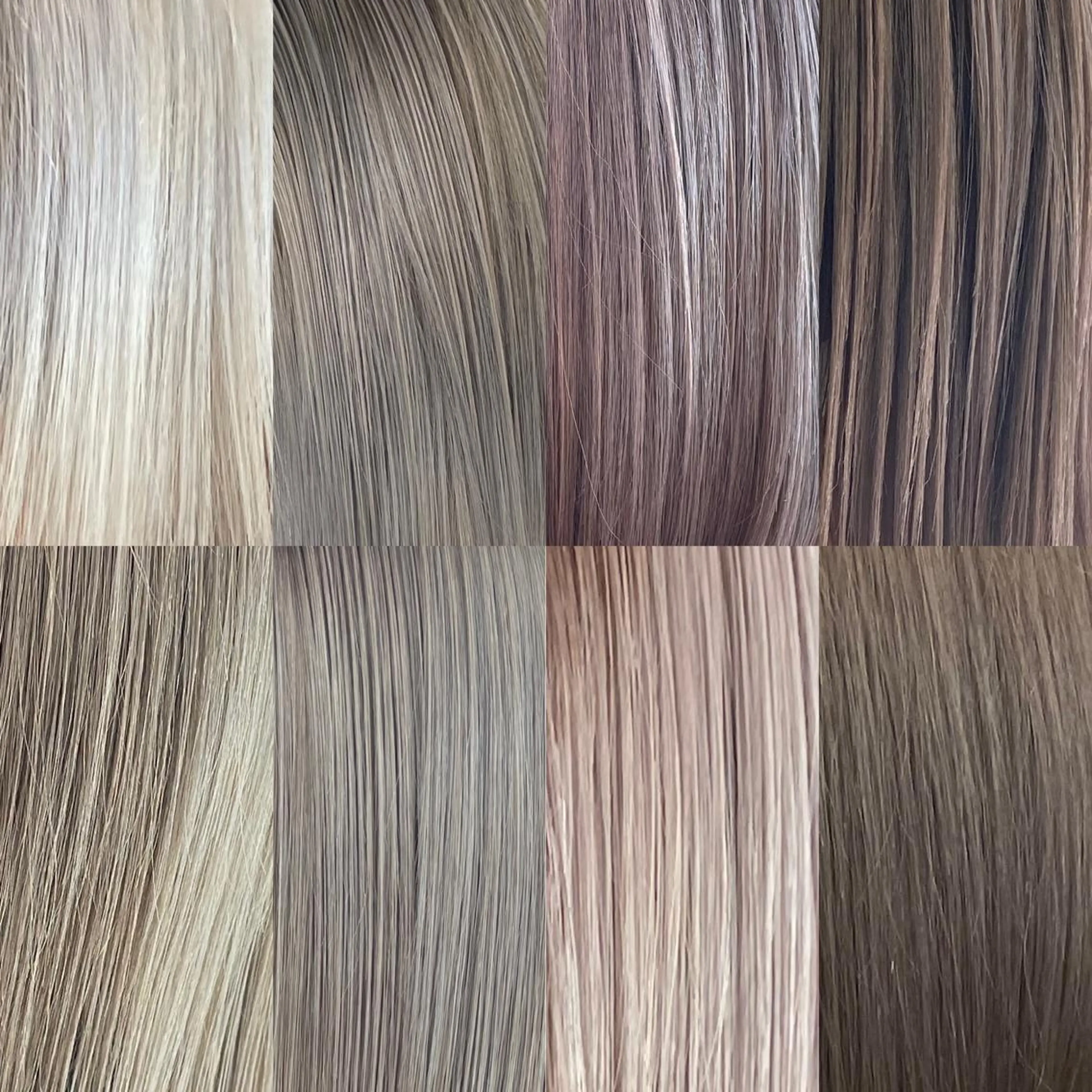 セミロング 💜ハイトーン💛 マジカルかいちゃんのヘアスタイル