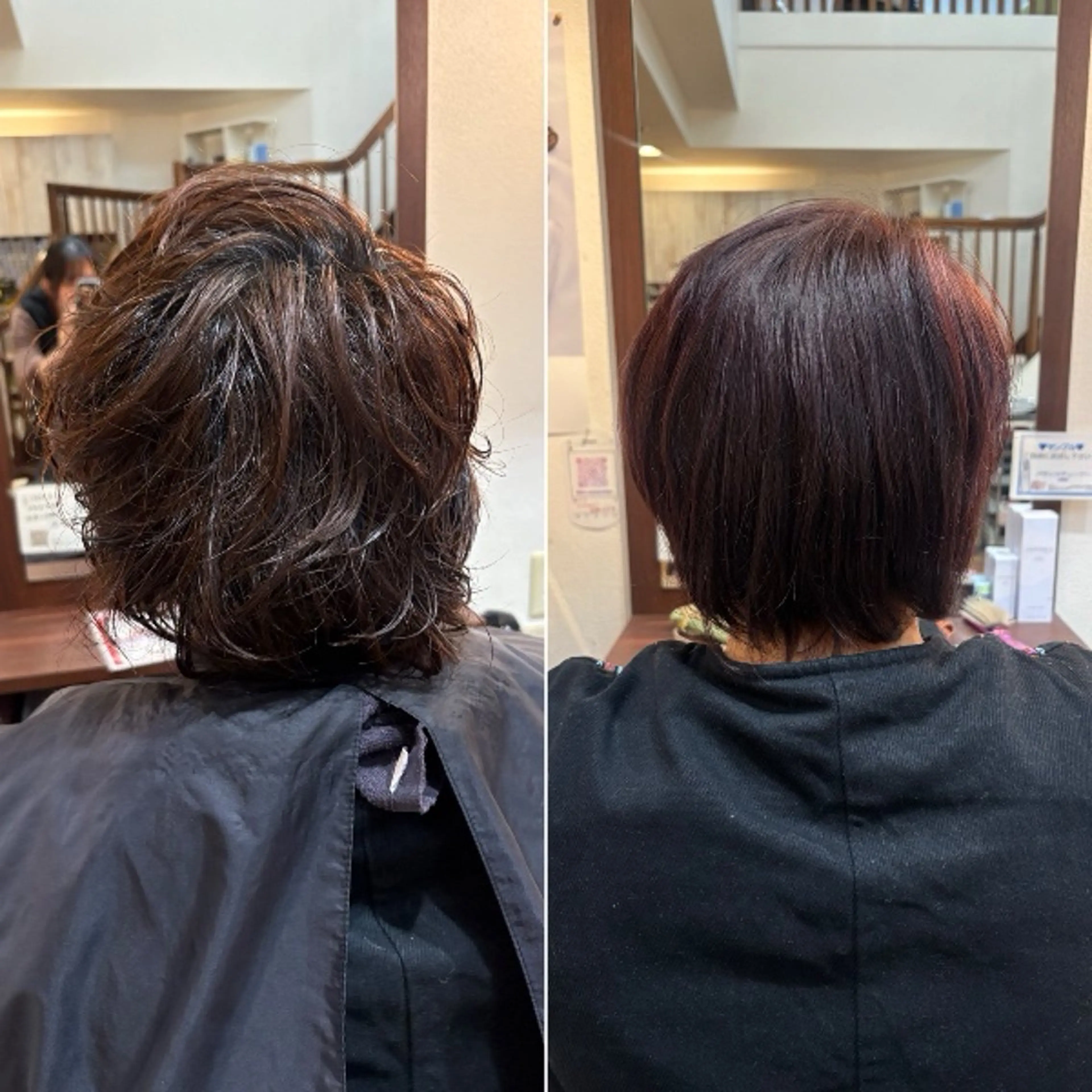 ミディアム MOLLASALON 浅香山店所属・髪質改善カラー 縮毛矯正🤍辻桃加のヘアスタイル