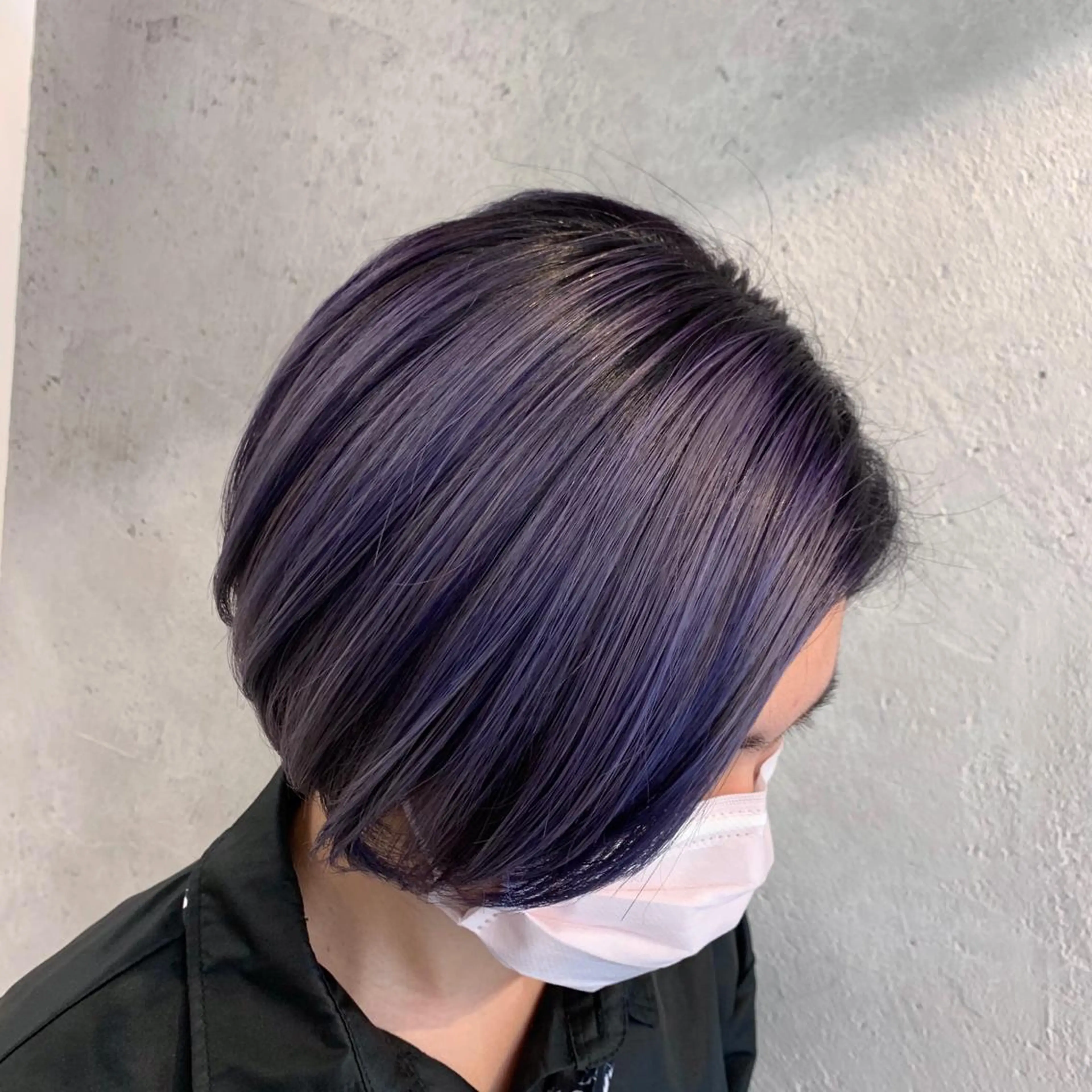 ショート ヘアカラー 及川シゲル 髪質改善講師のヘアスタイル