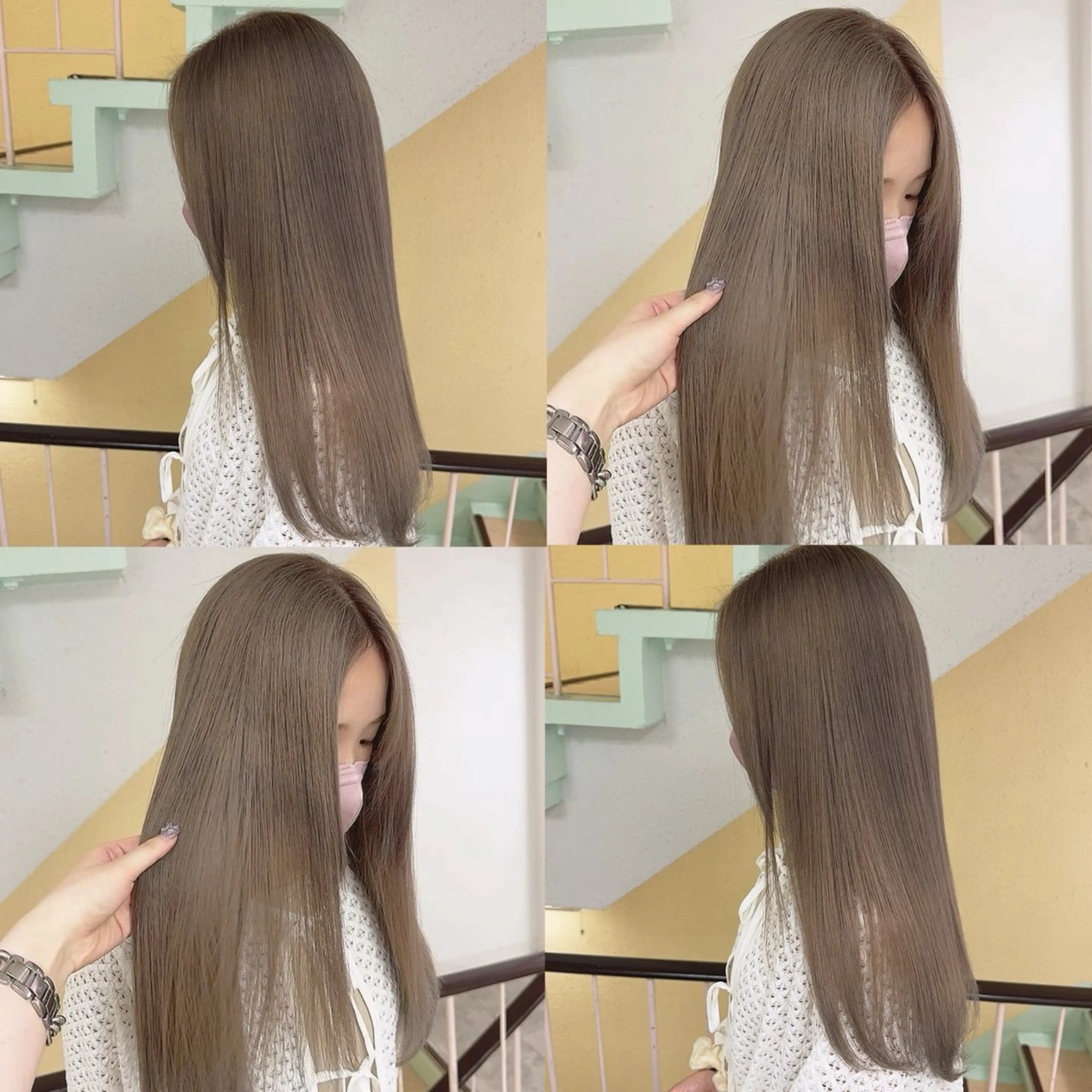 カラー ヘアカラー トリートメント 渋谷:インナーカラー ／🍒エリカ🍒のヘアスタイル