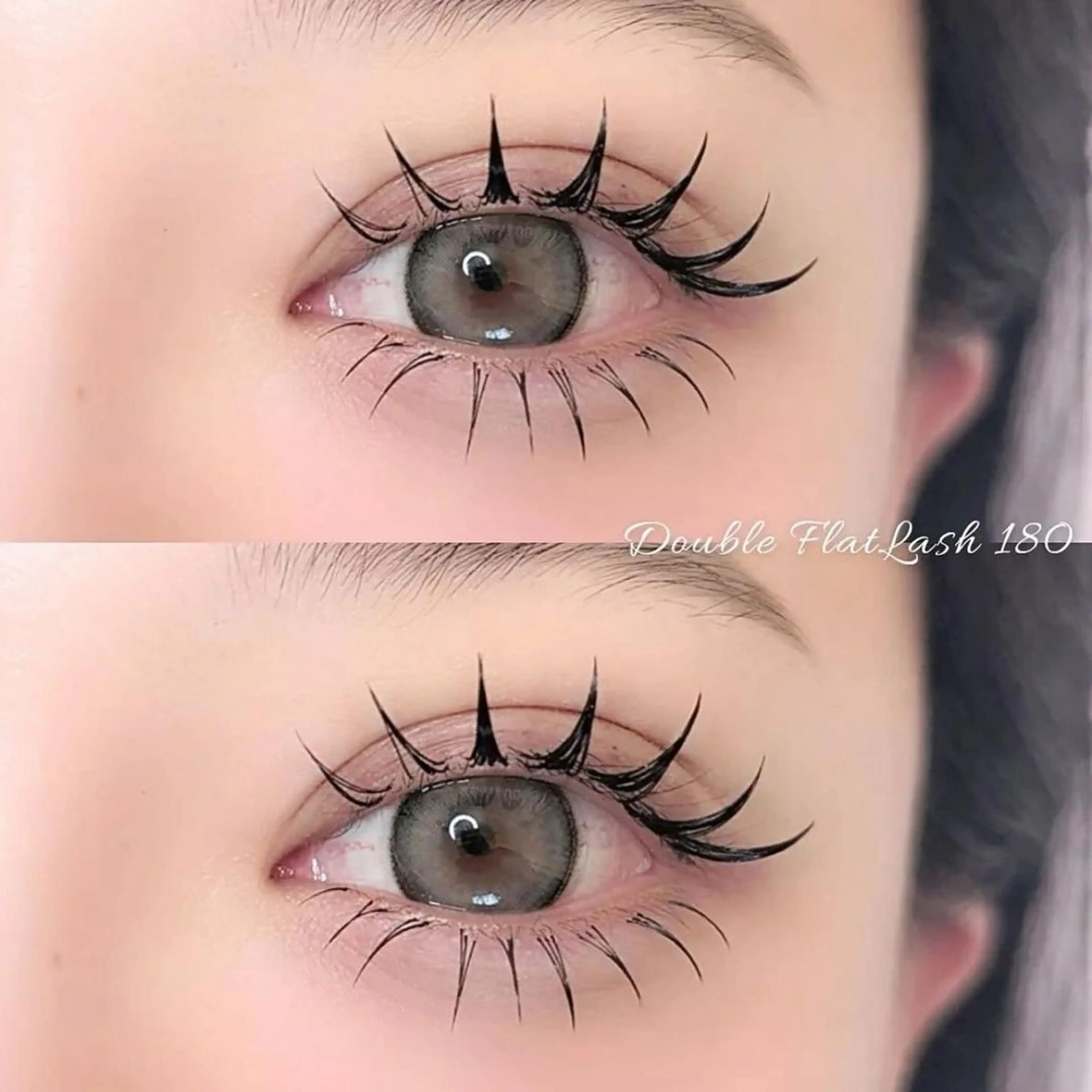 ダブルフラットラッシュ80束➕コーティング付き¥4500の写真