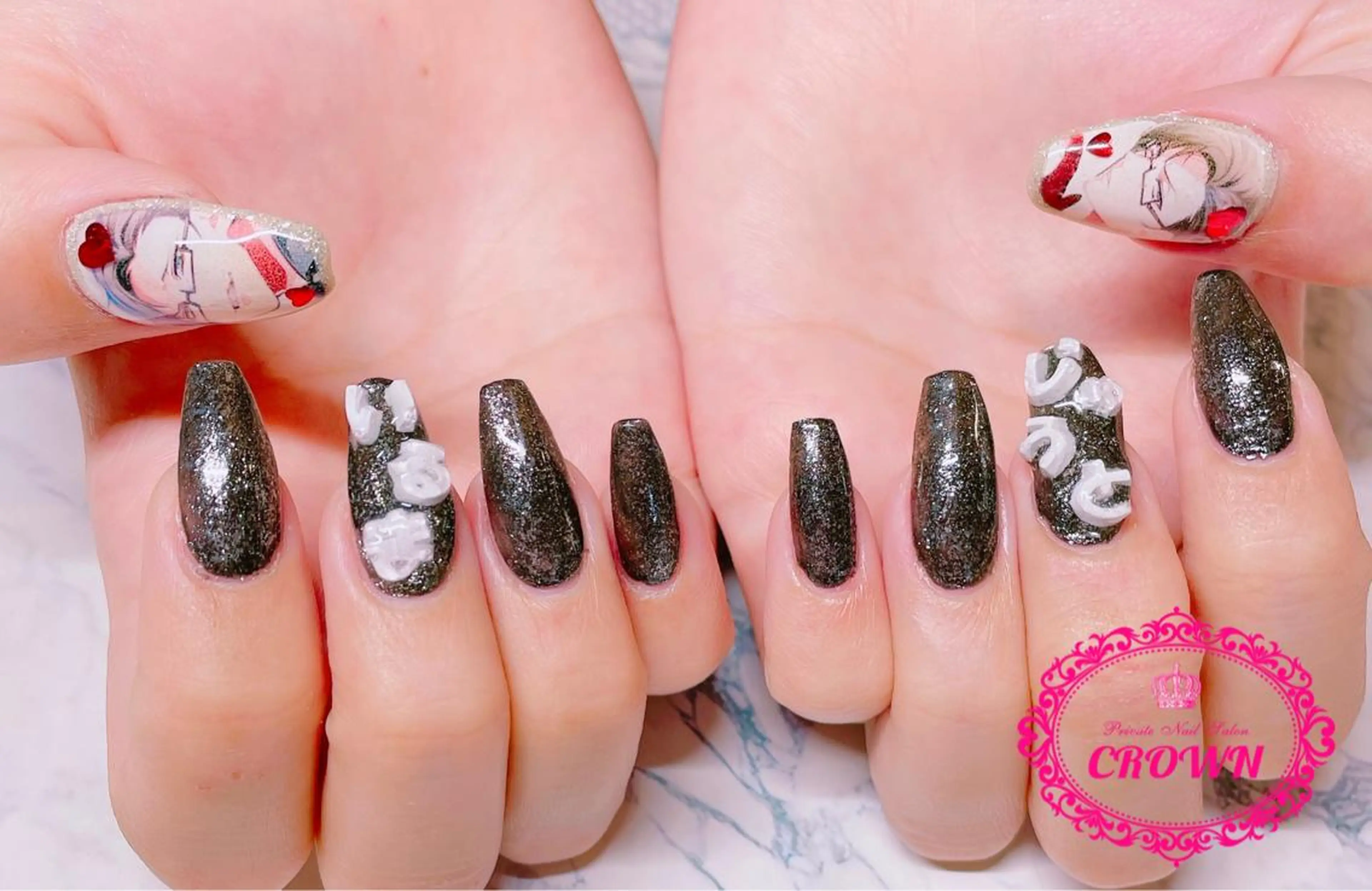 ネイル CROWN プライベートサロンのネイルデザイン
