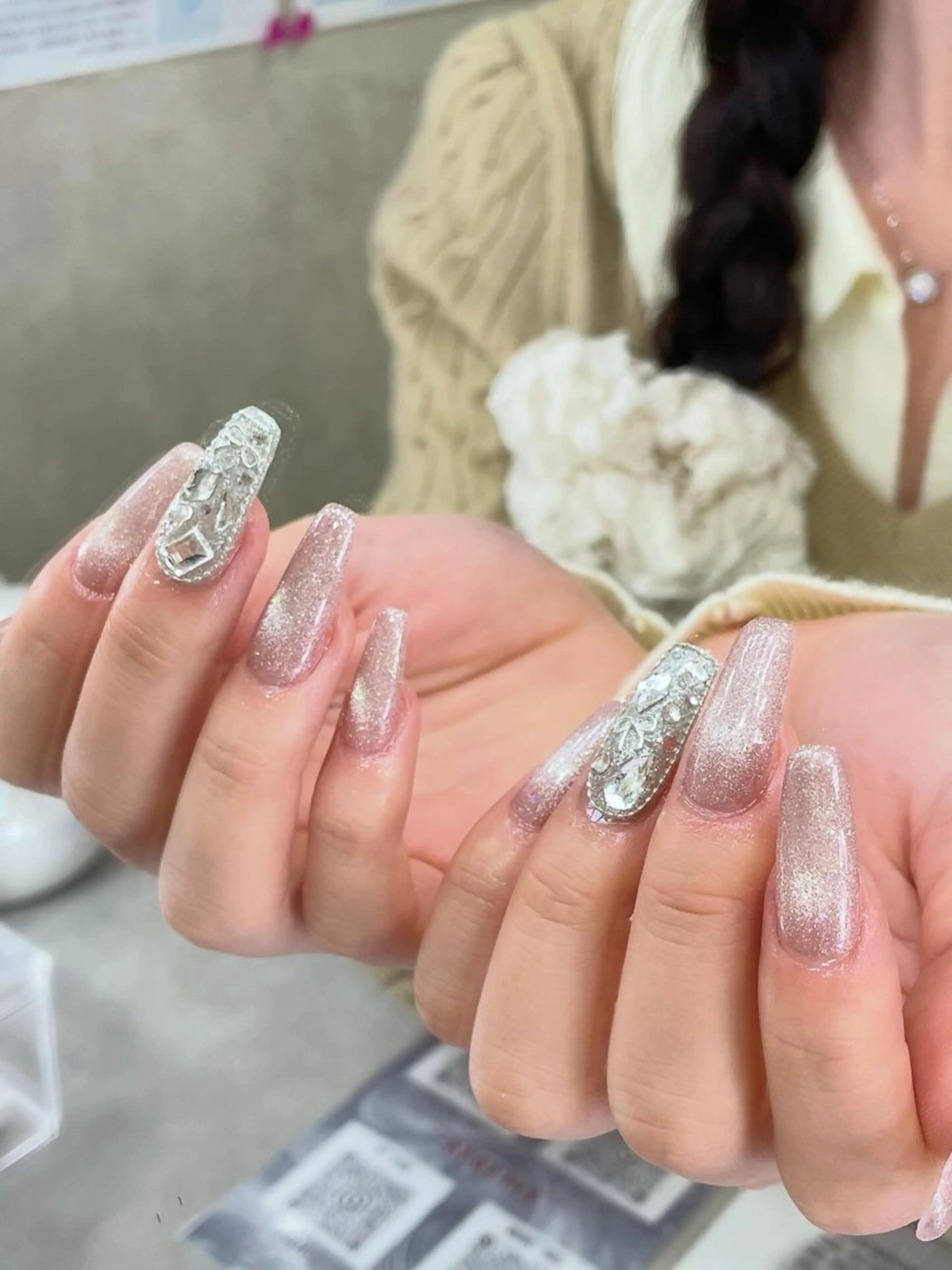 ネイル ハンドネイル Kuwata Arisa⋆🍒⭒˚のネイルデザイン