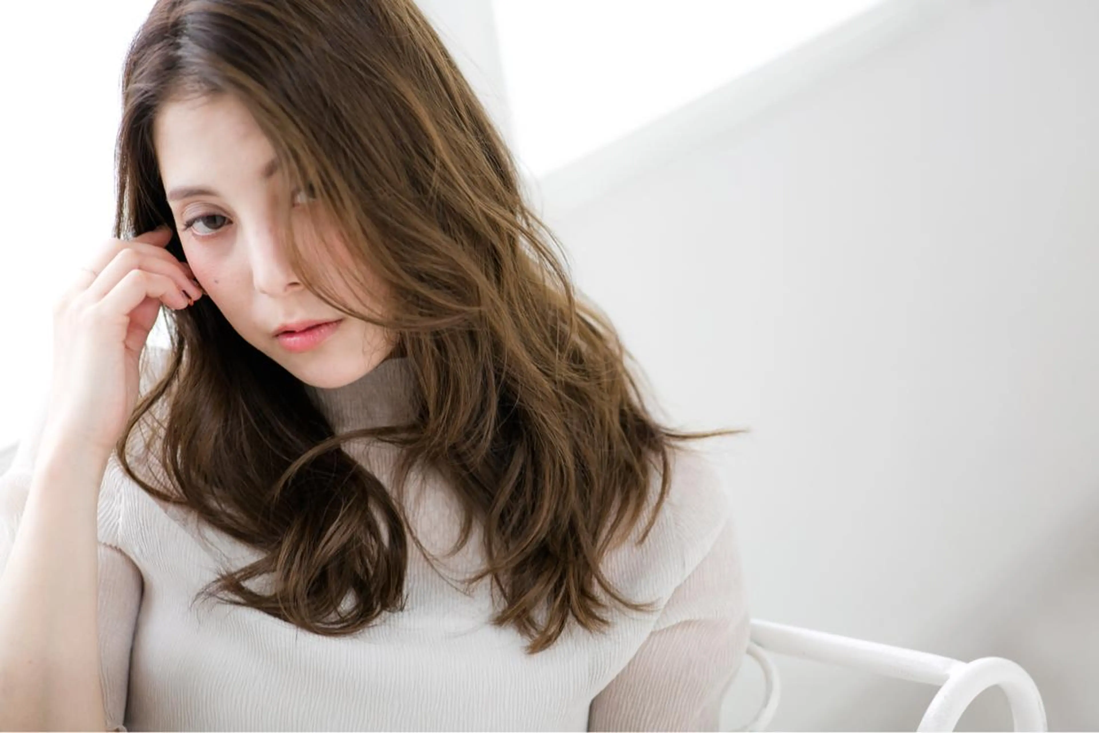 ロング カラー hair salon Ranun髪質改善のヘアスタイル