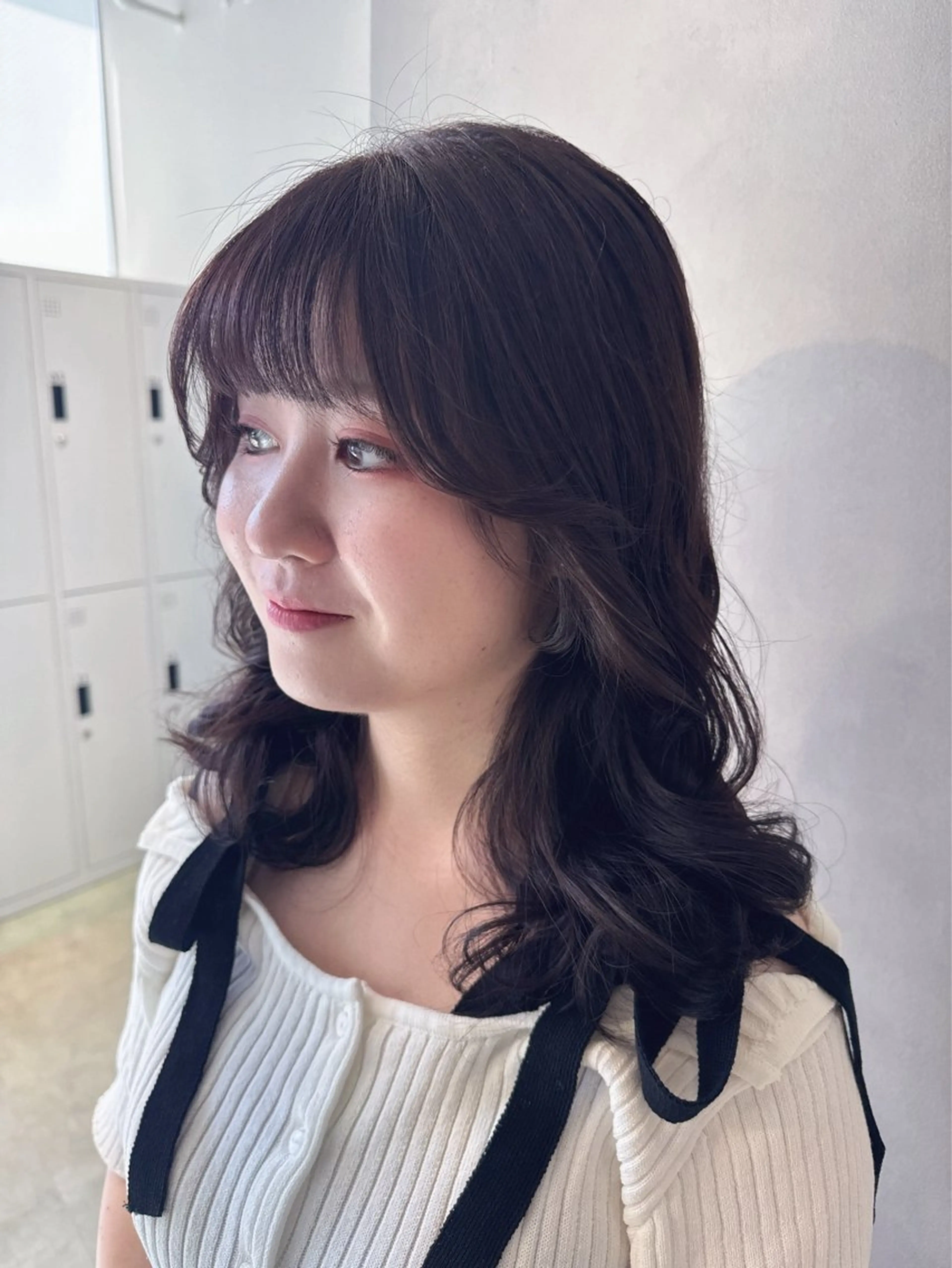 パーマ デジタルパーマ カット ヘアカラー パーマ トリートメント 透明感カラー✨艶髪 制作🌱山根あゆみのヘアスタイル
