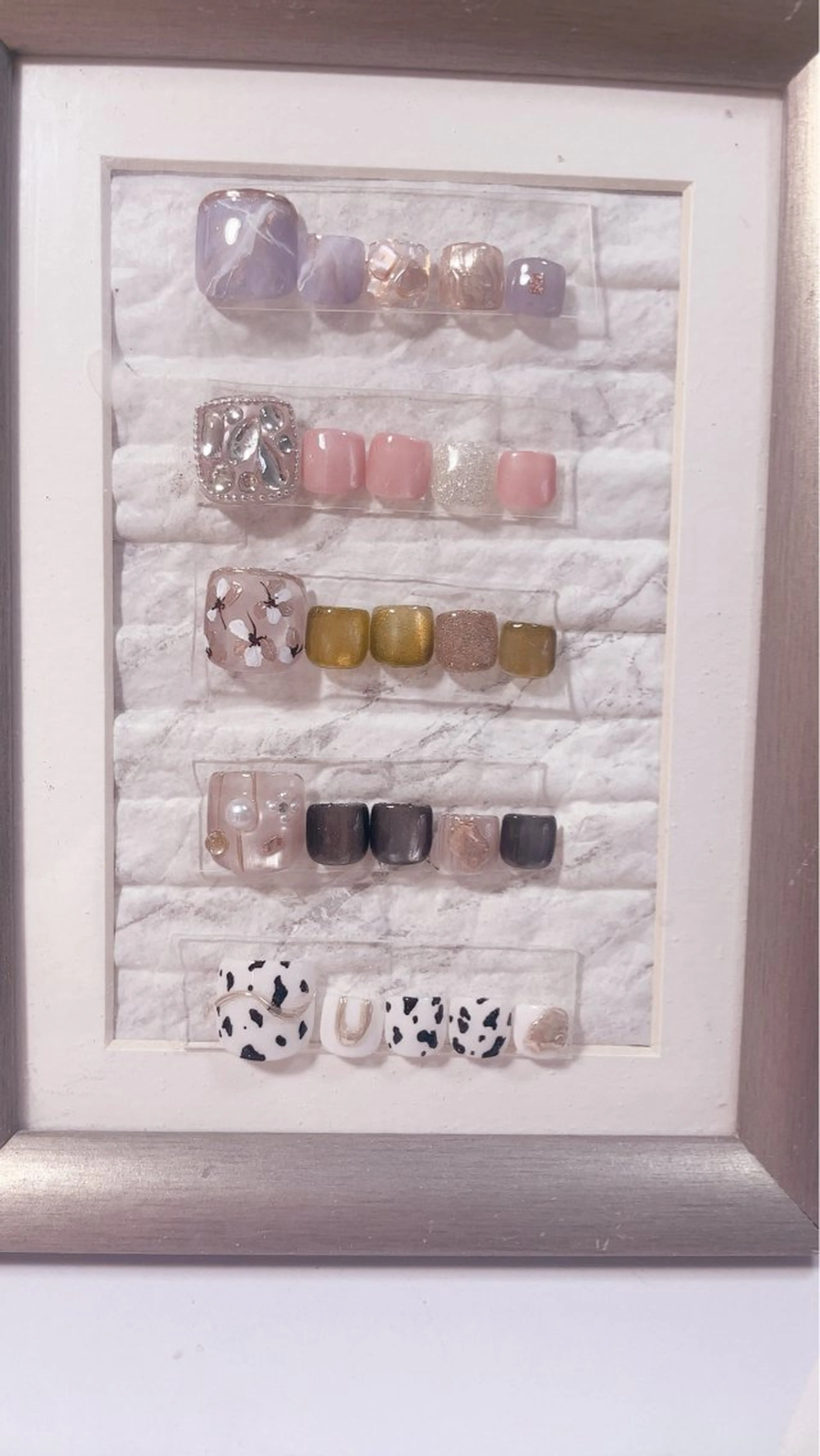 ネイル アートネイル フットネイル yochi nailのネイルデザイン