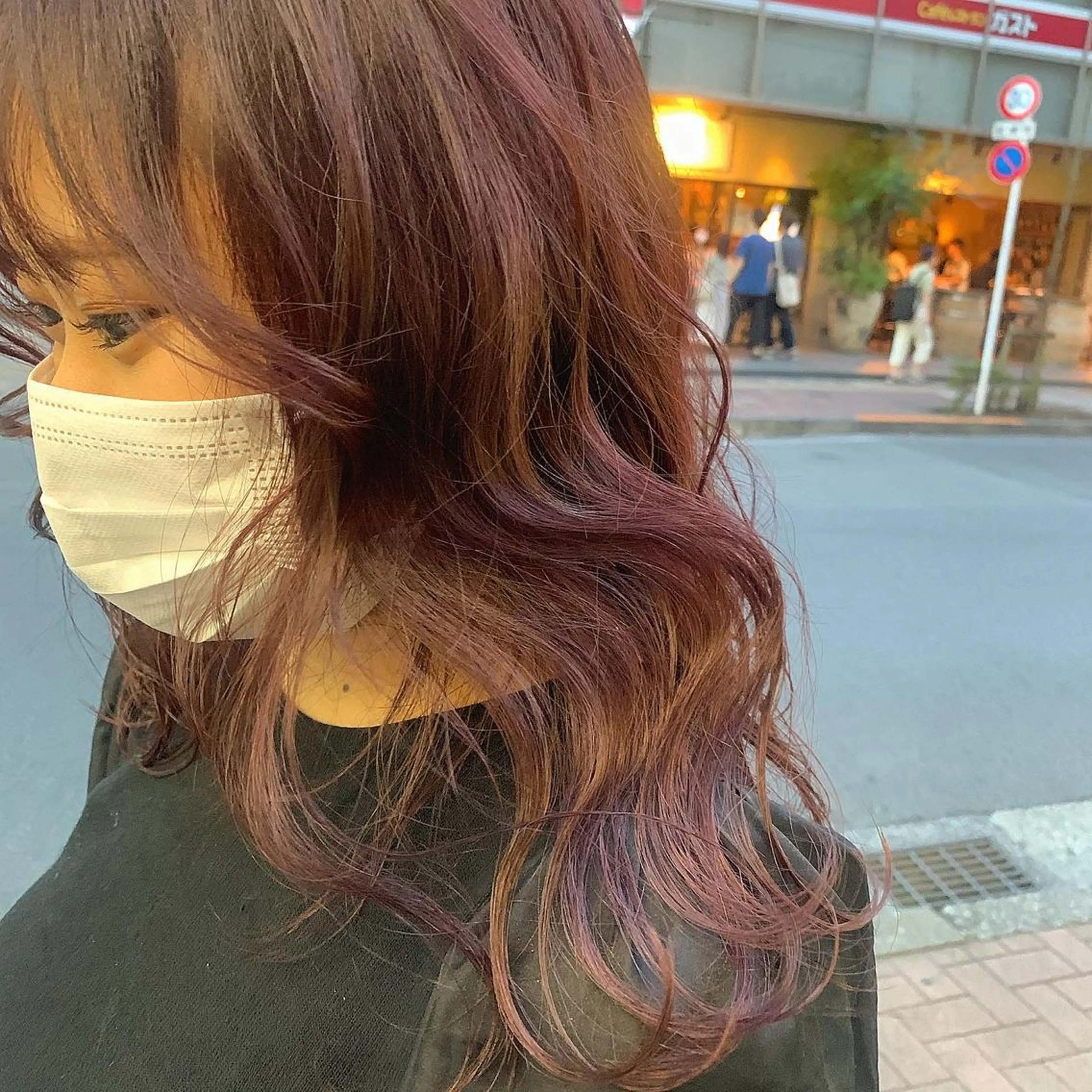 セミロング 韓国ヘア🦋 MIYUのヘアスタイル