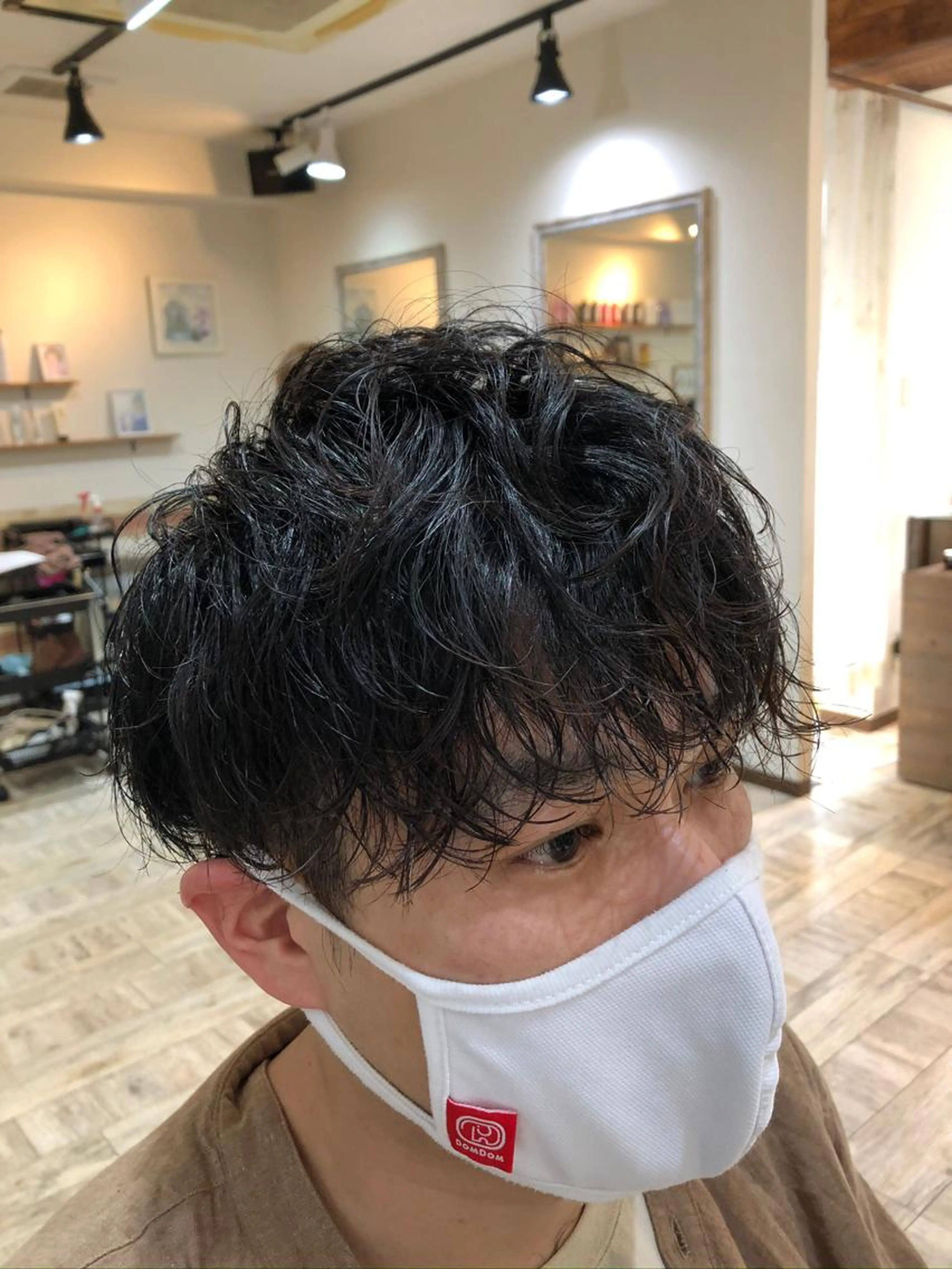 ♦️【MENS限定】ナノケアパーマ➕メンズカット♦️#桜木町の写真