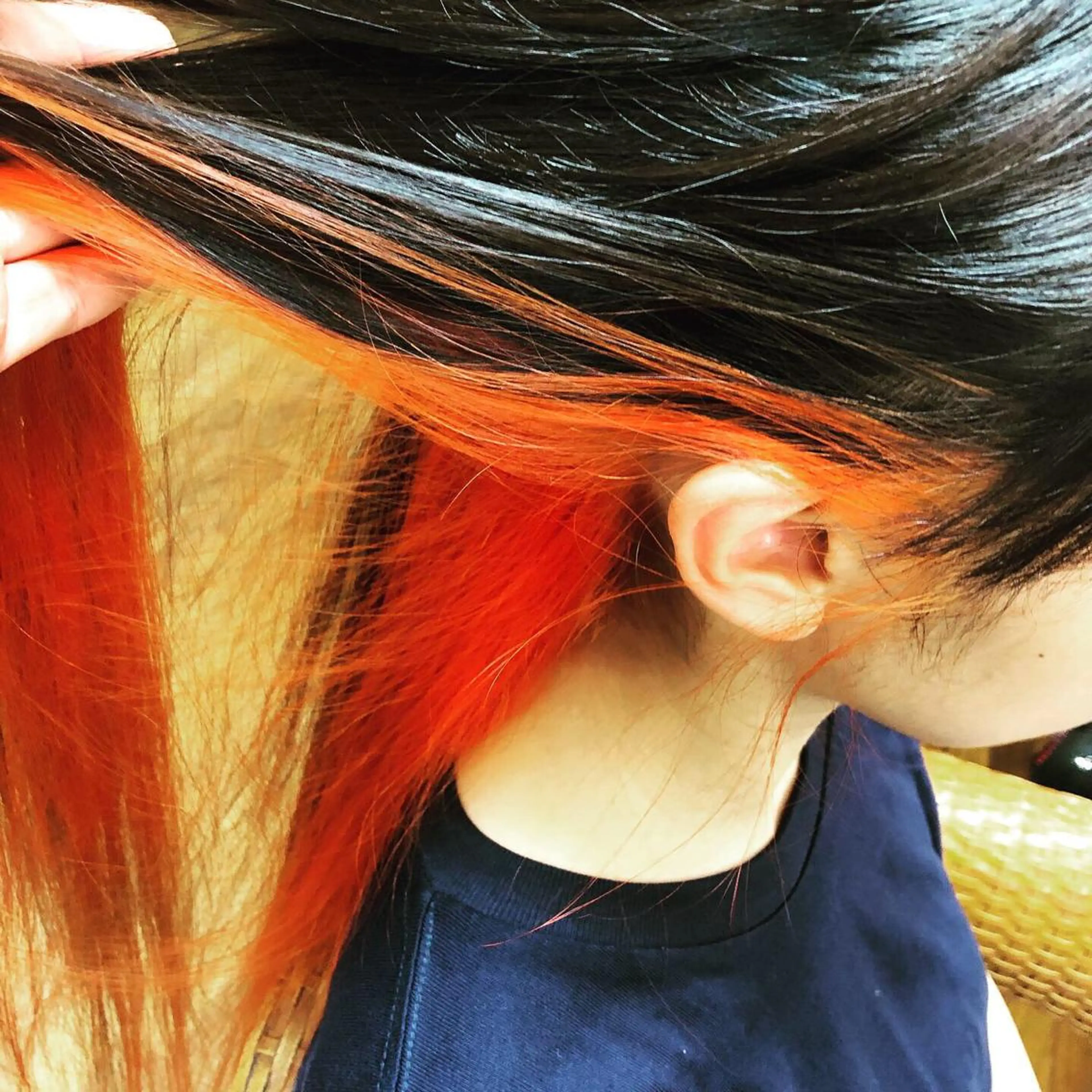 🌈可愛くおしゃれに🌈インナーカラーブリーチ込みの写真