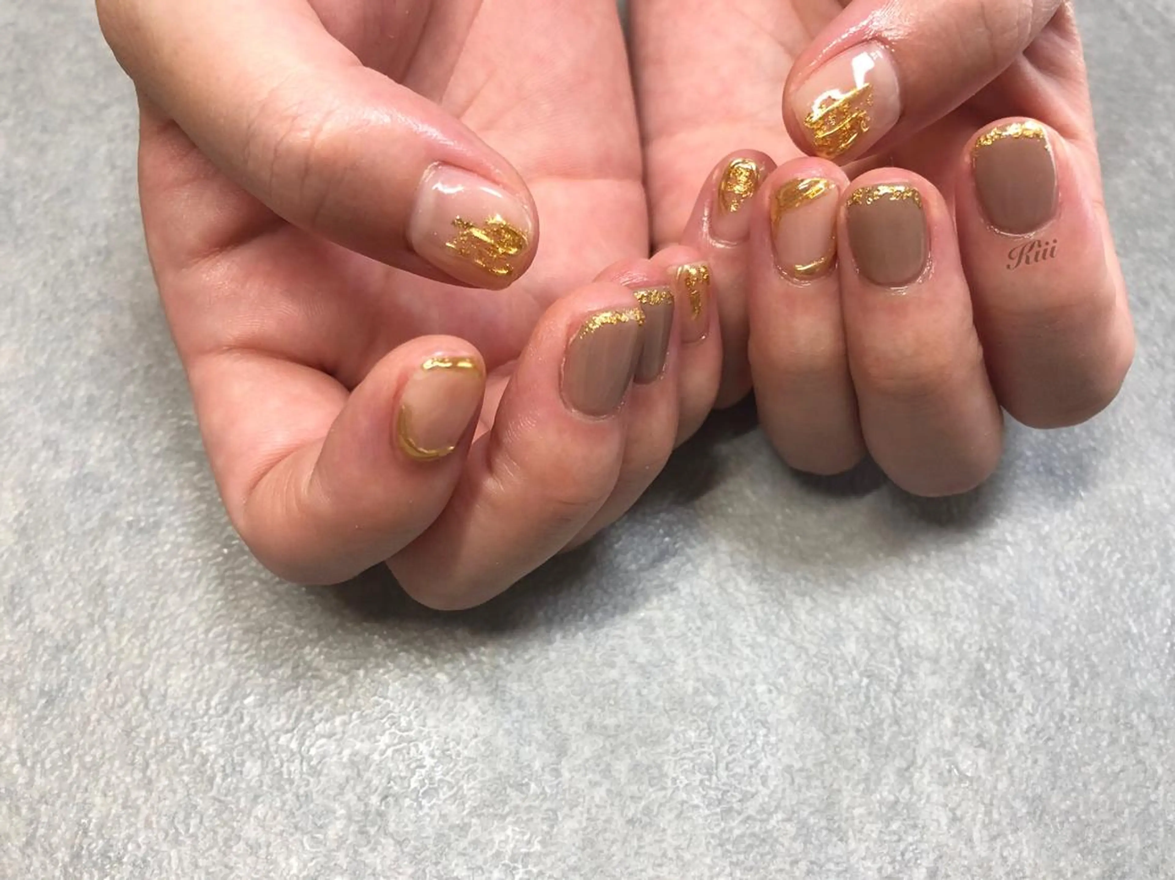 ネイル ハンドネイル フットネイル kiii.__ ✴︎*のネイルデザイン