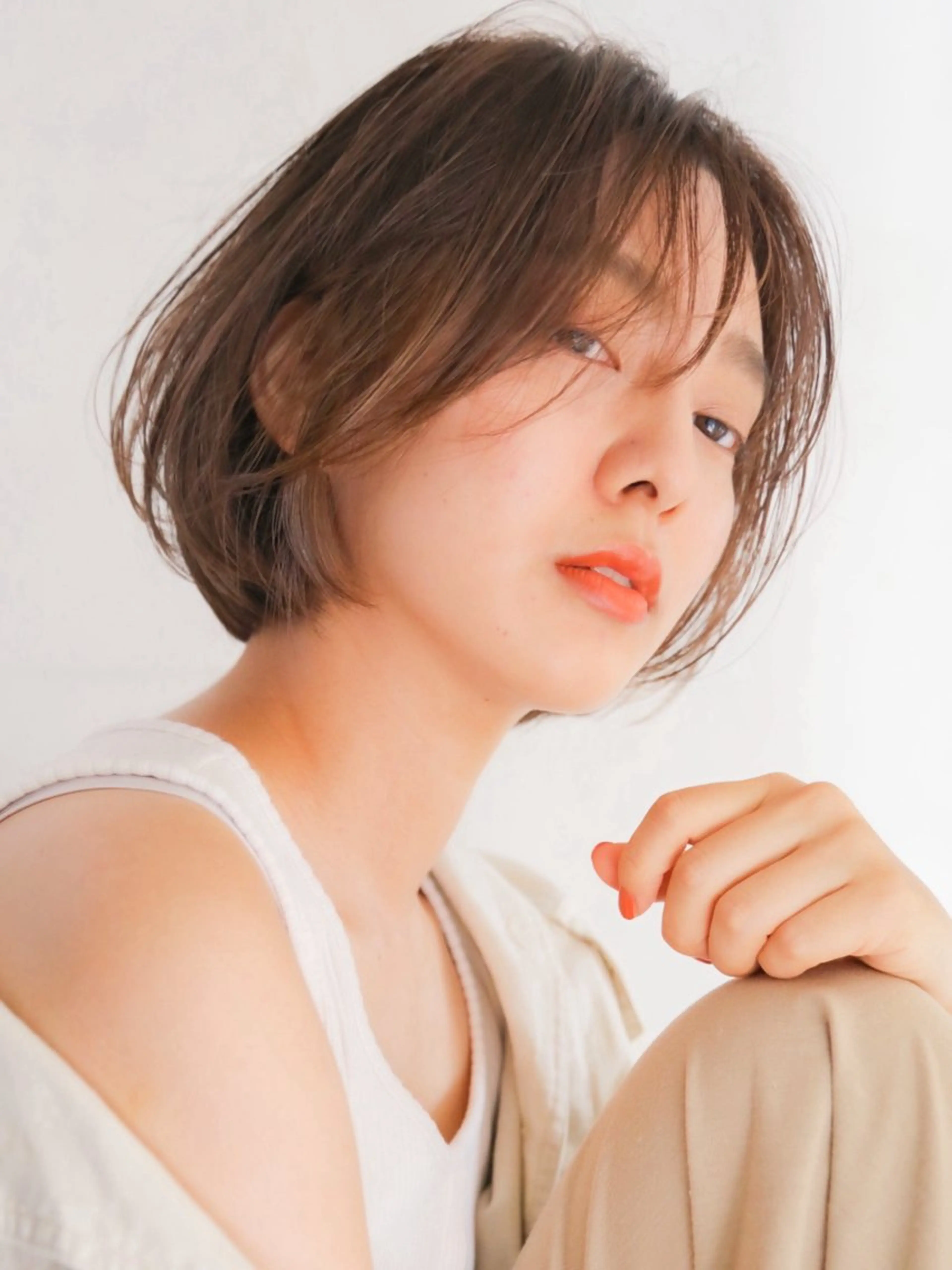 ショート ショートボブ ボブ ショートヘア 菊地 万佐久のヘアスタイル