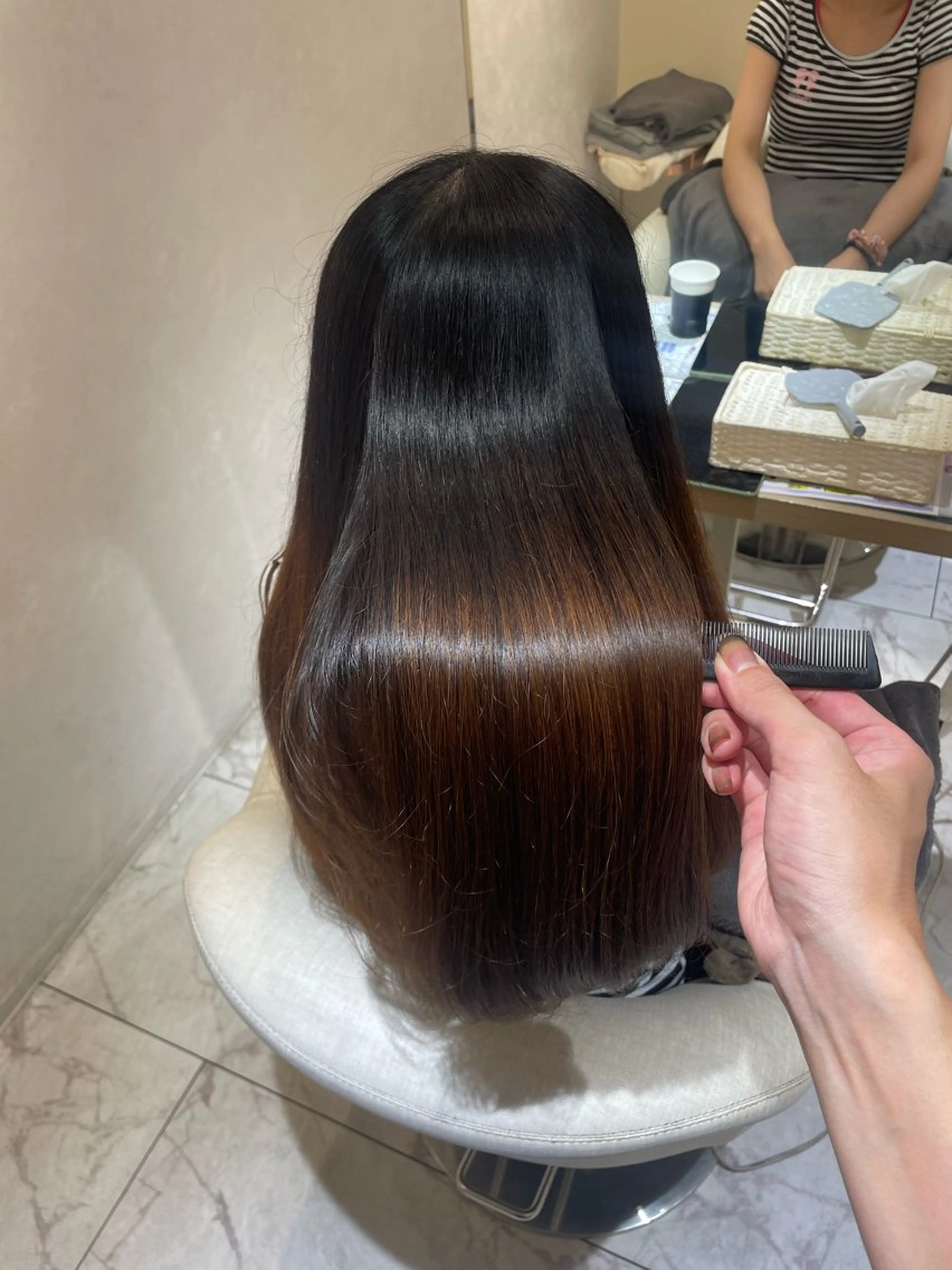 ロング カラー 髪質改善 トリートメント youres hair所属・⭐️日吉髪質改善⭐️ 北村綾梧のヘアスタイル