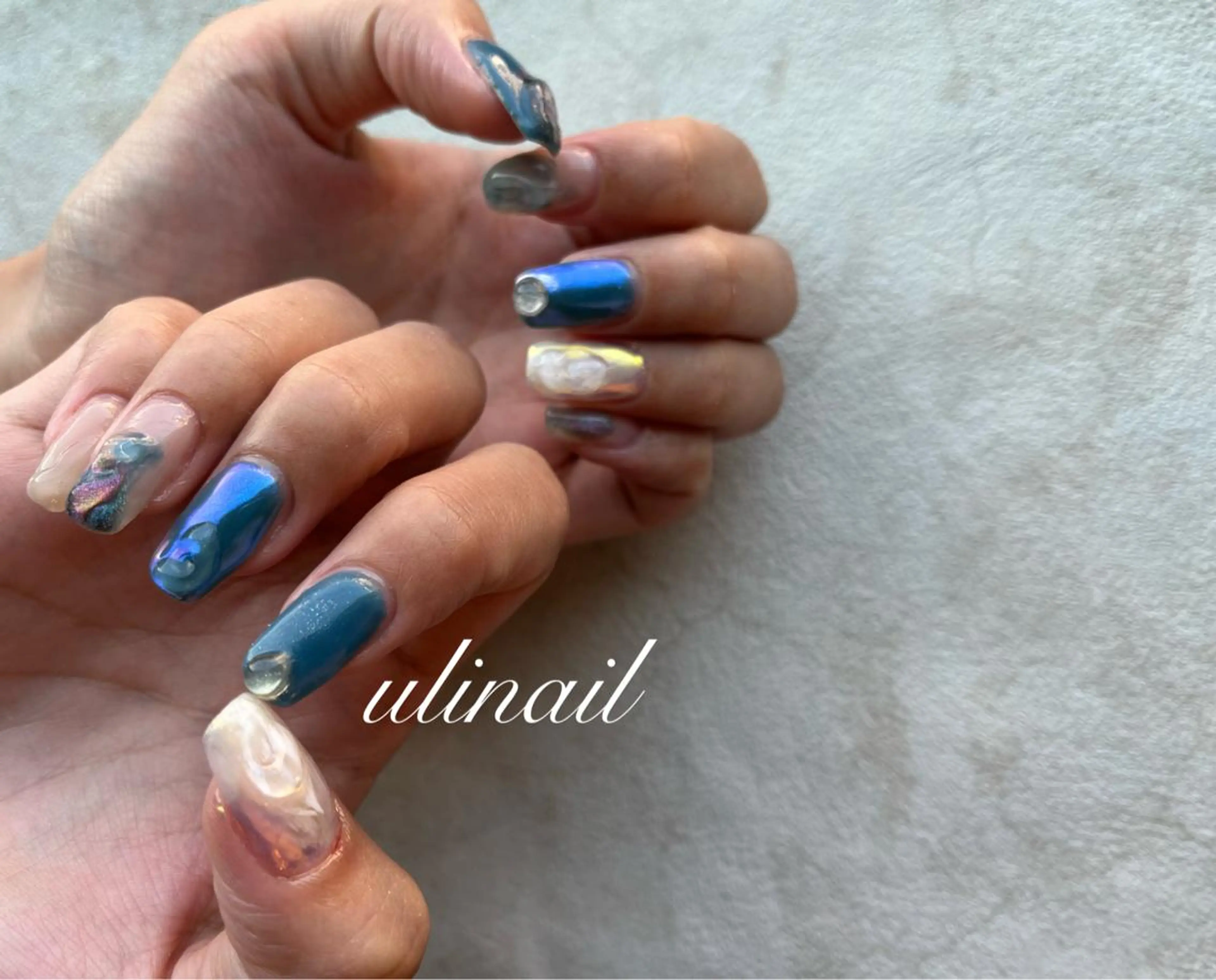 ハンドネイル ulinail （ウリネイル）のネイルデザイン